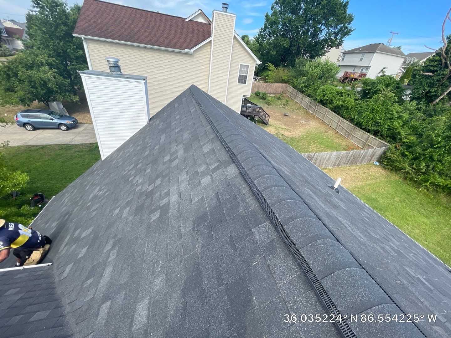 Insurance Paid for this New Owens Corning Oakridge Roofing System by Undersun Roofing 