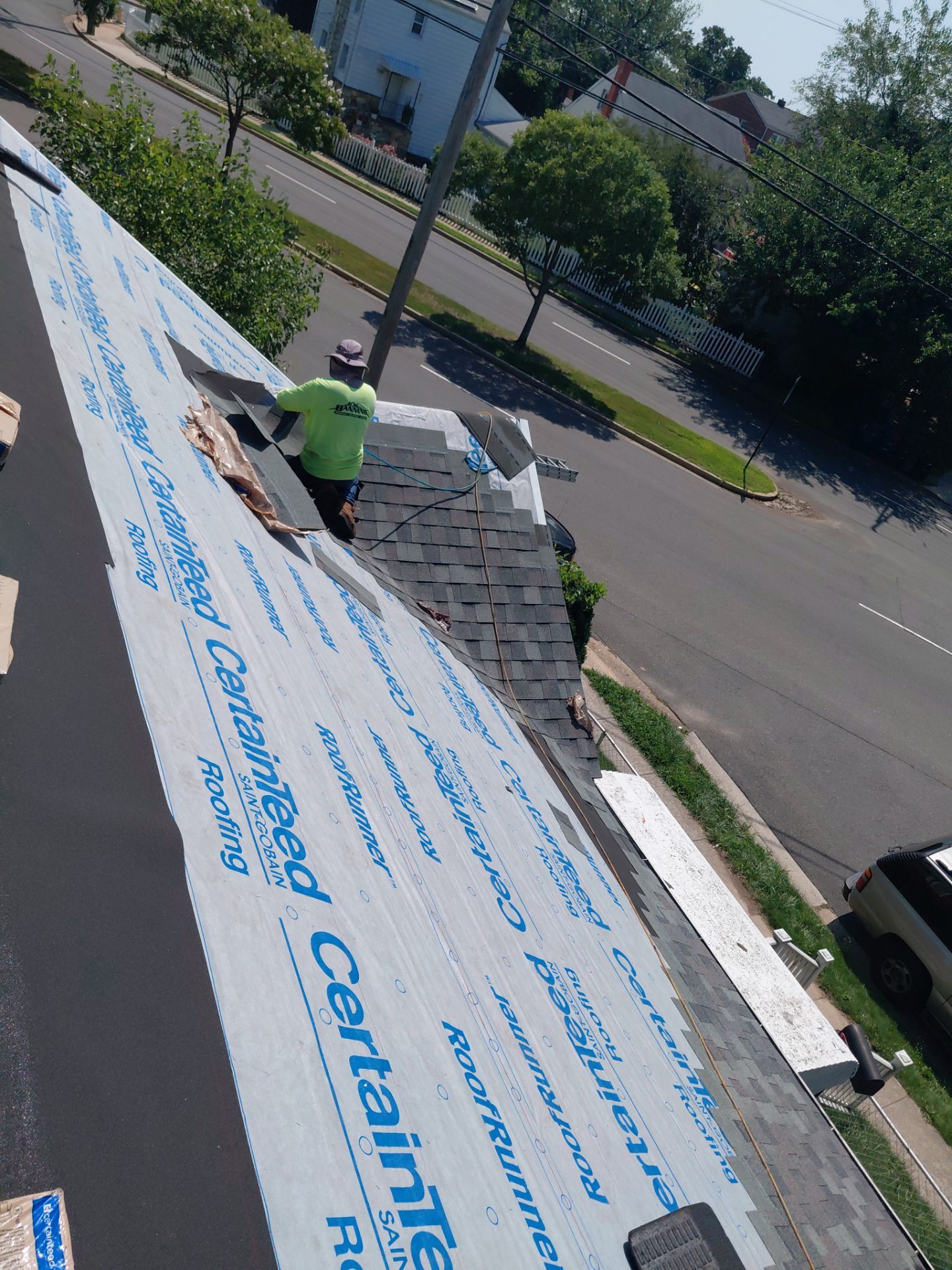 Arlington: Residential Roof Replacement with CertainTeed Landmark PRO in Max Def Colonial Slate by RM Banning, Inc.