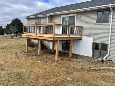 Deck Installation using Treated Lumber