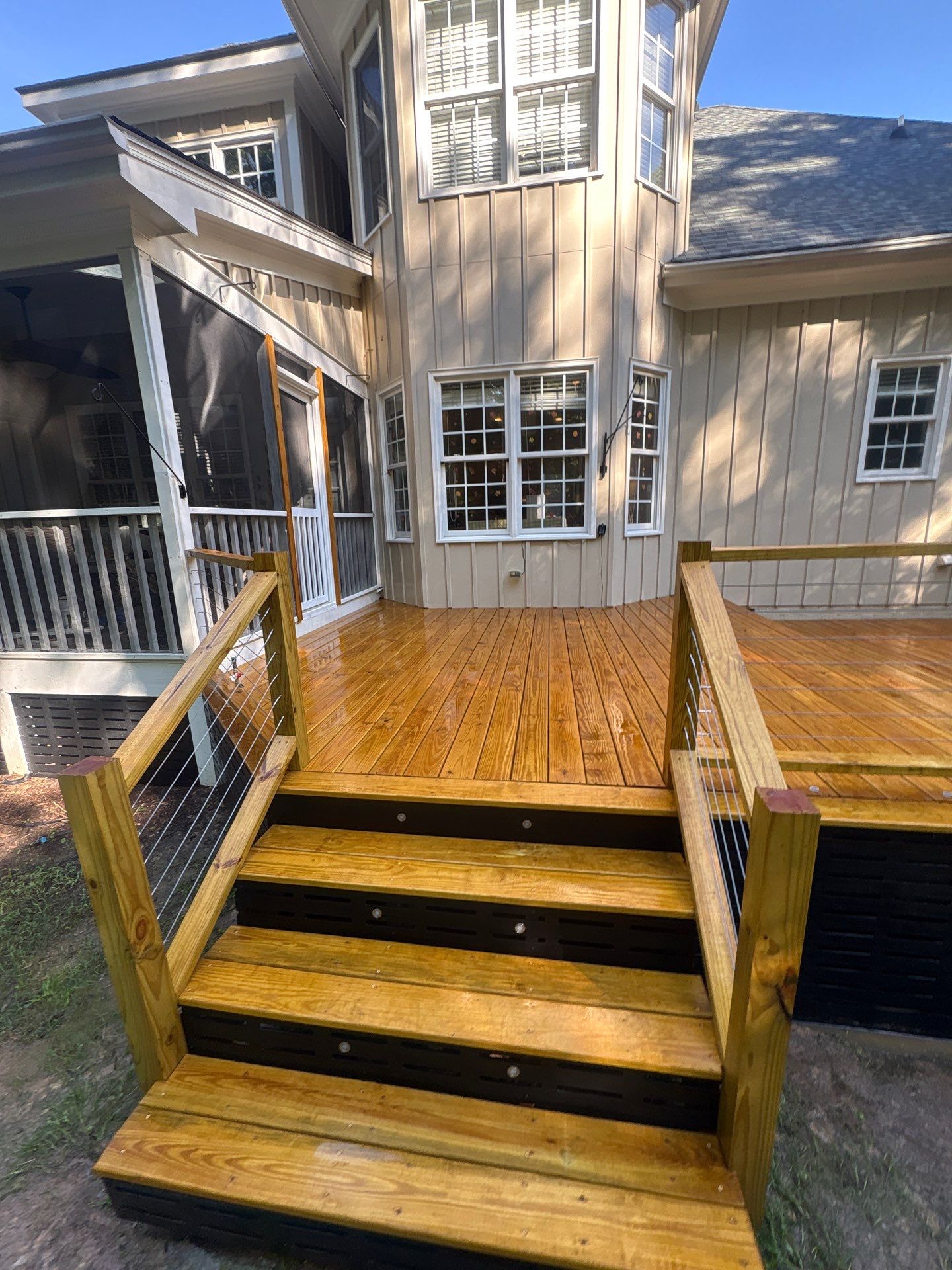 Deck using Wood Sealant by DuraSeal
