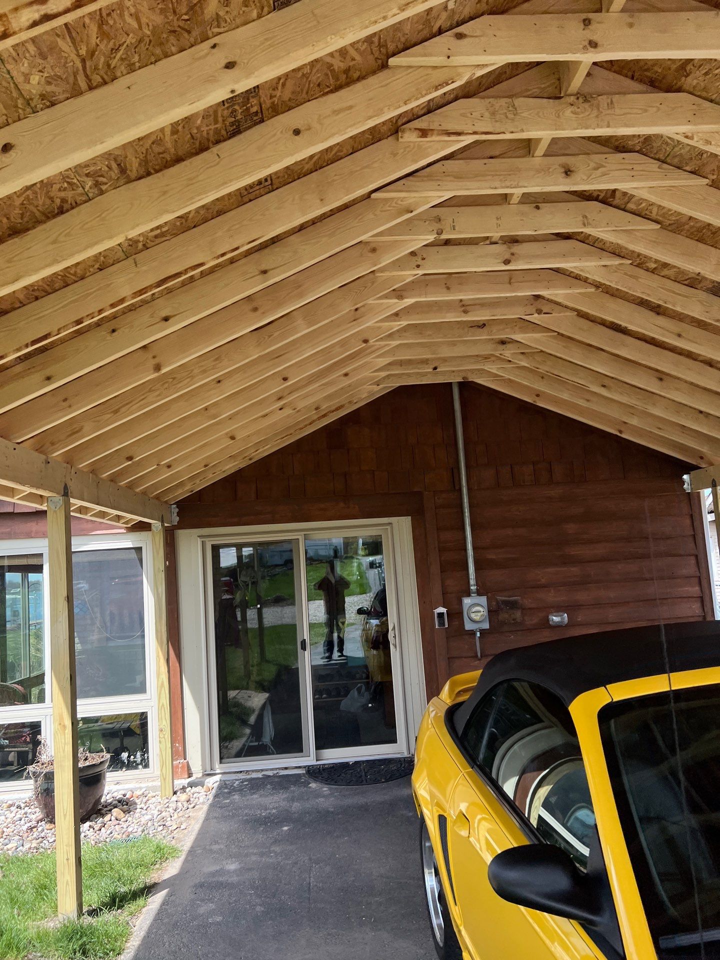 New Carport Build by Clark Builders LLC
