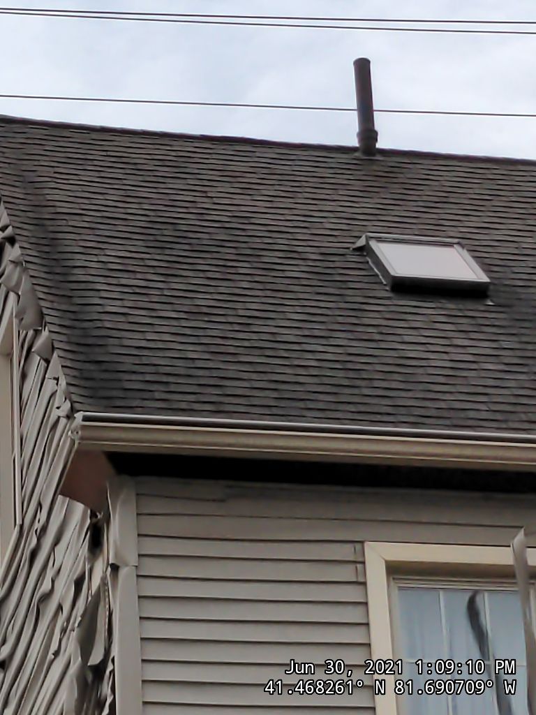 Fire damaged home in Tremont by Absolute Roofing and Construction