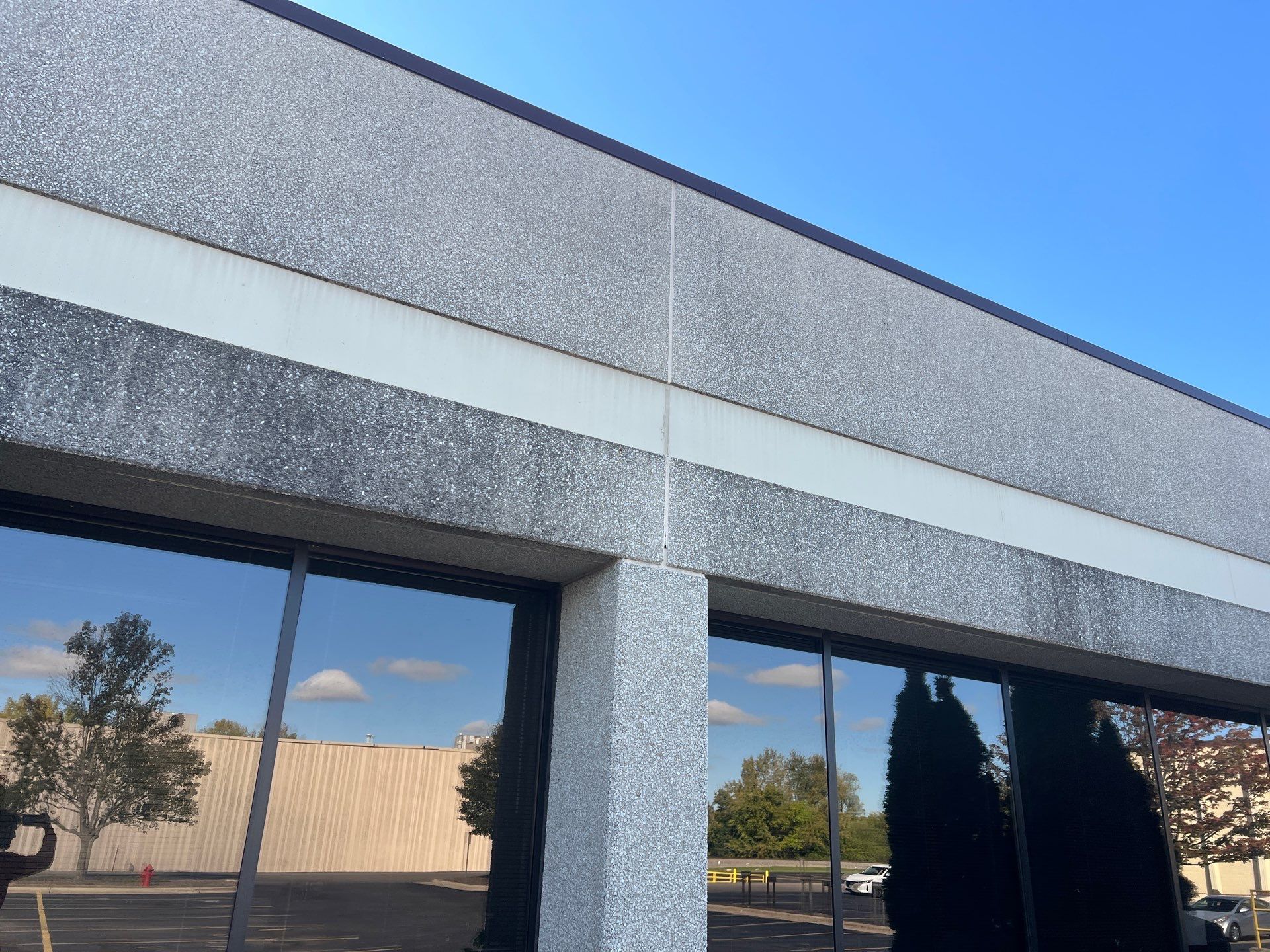 Stone Facade Power Washing & Exterior Restoration by Northern Power Washing LLC.