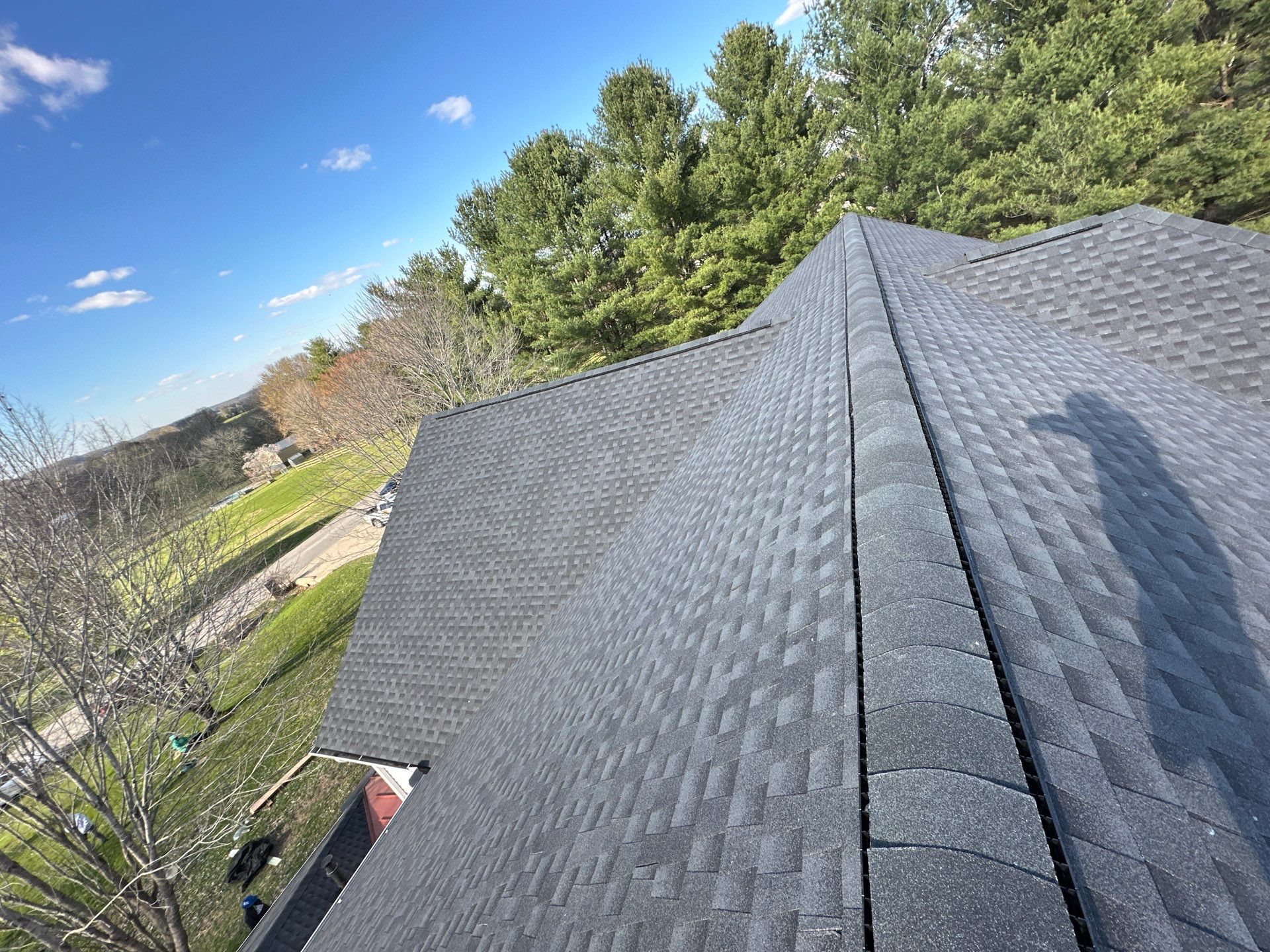 Residential Roofing Installation using GAF Timberline HDZ Charcoal by Undersun Roofing 
