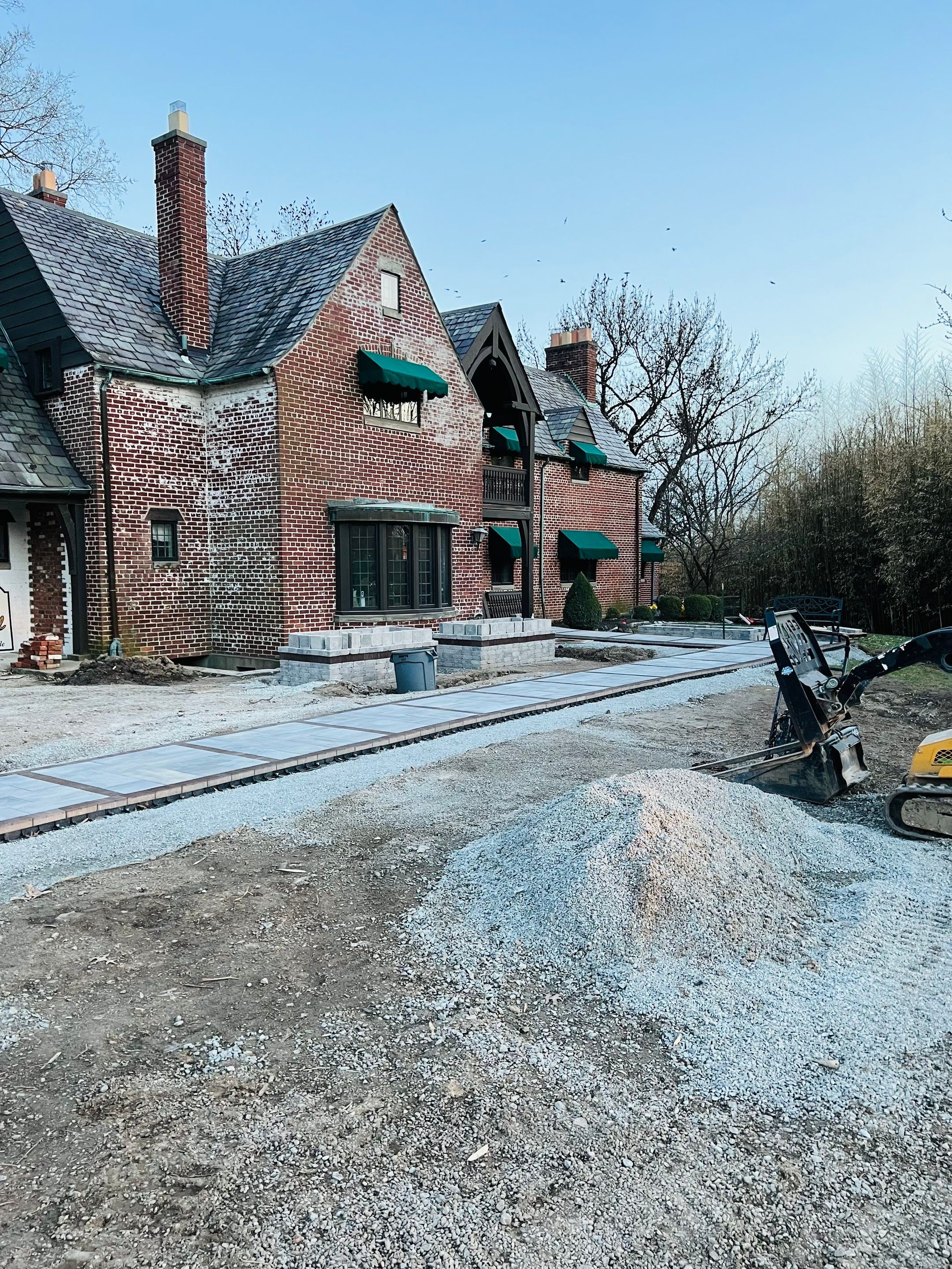 Hardscape Design & Install using Unilock Products by Reisenberg’s Lawn & Landscape, LLC