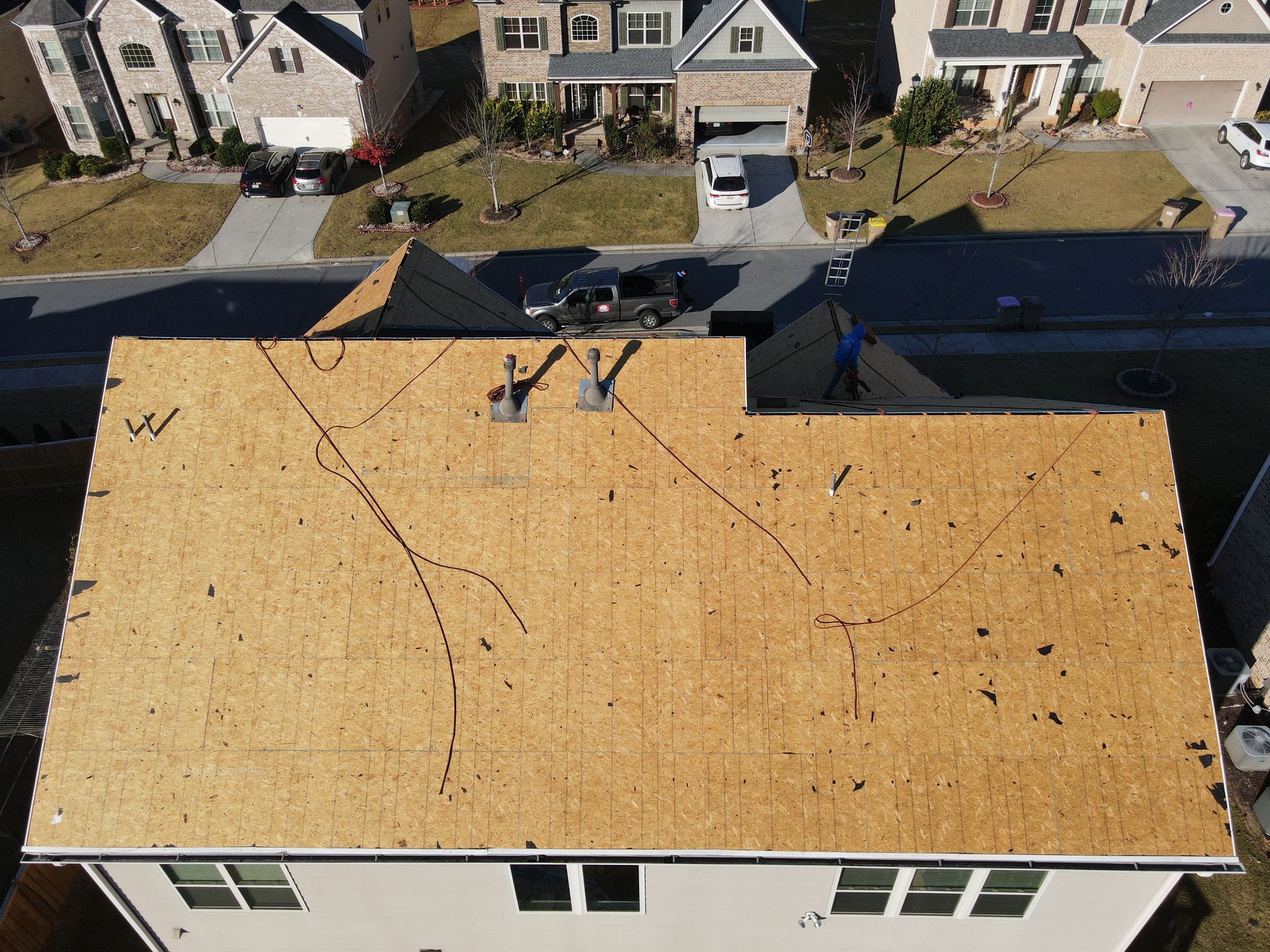 Residential Roofing Installation using Owens Corning by Inspector Roofing and Restoration