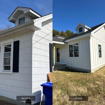Siding Installation using JH Panel Smooth