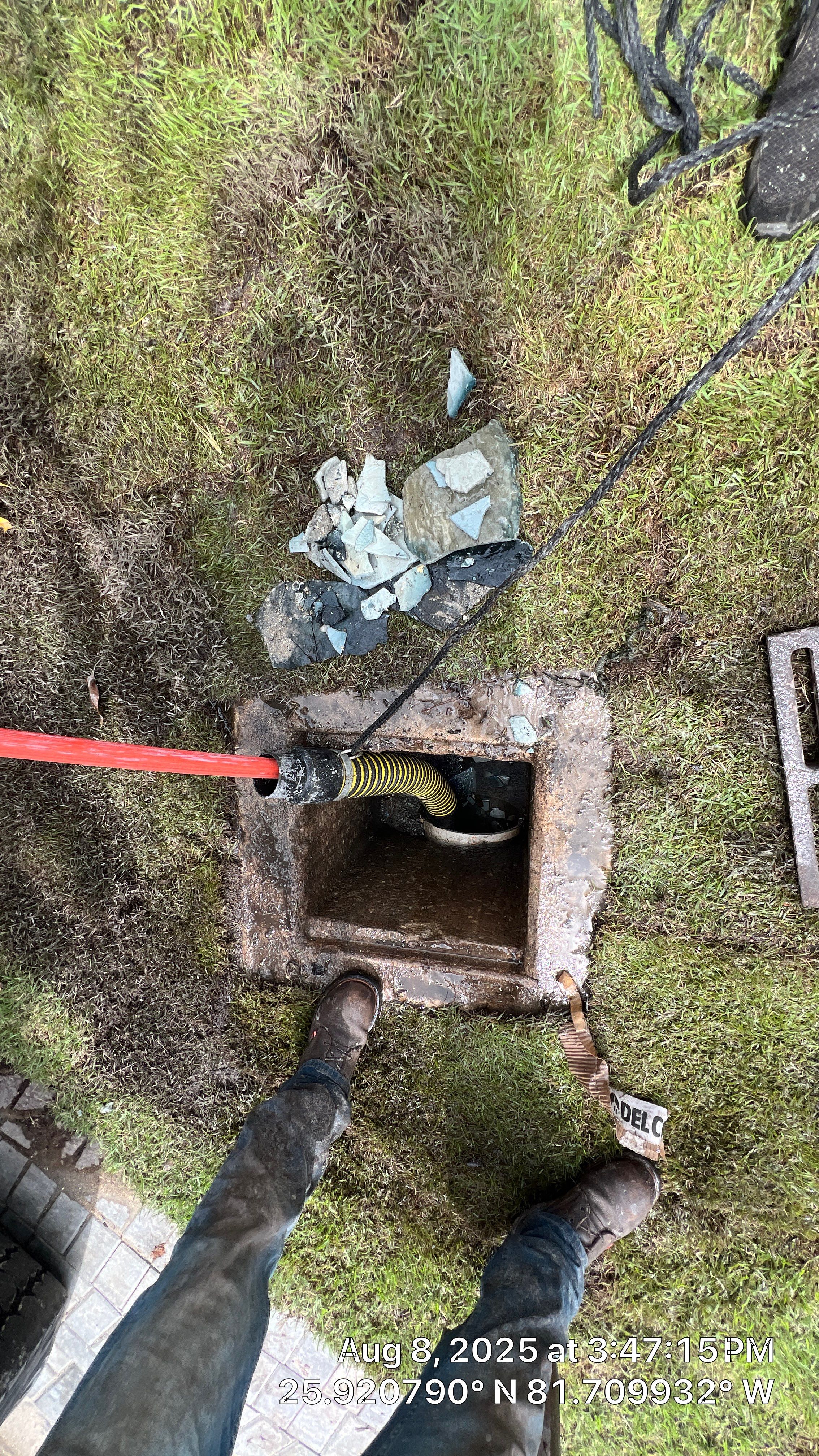 New Residential Construction Stormwater System Cleaning by Don Mar, Inc. Storm Water Solutions