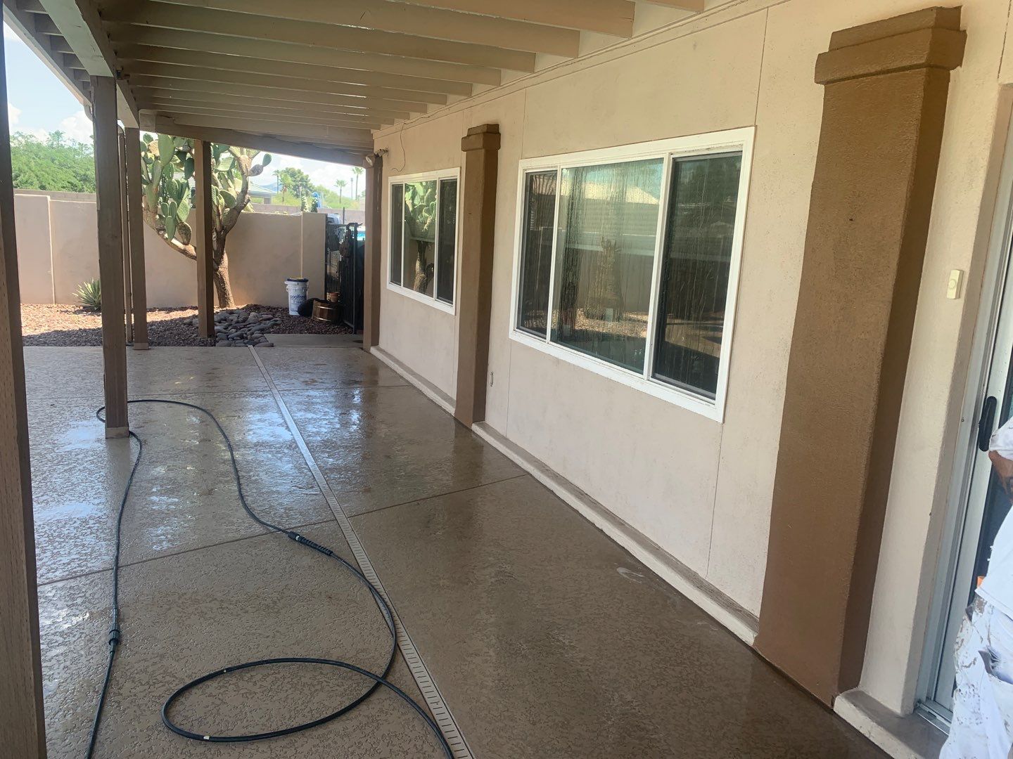 Ranch / Parapet Style; Single Family Home by Crash of Rhinos Painting & Garage Floors