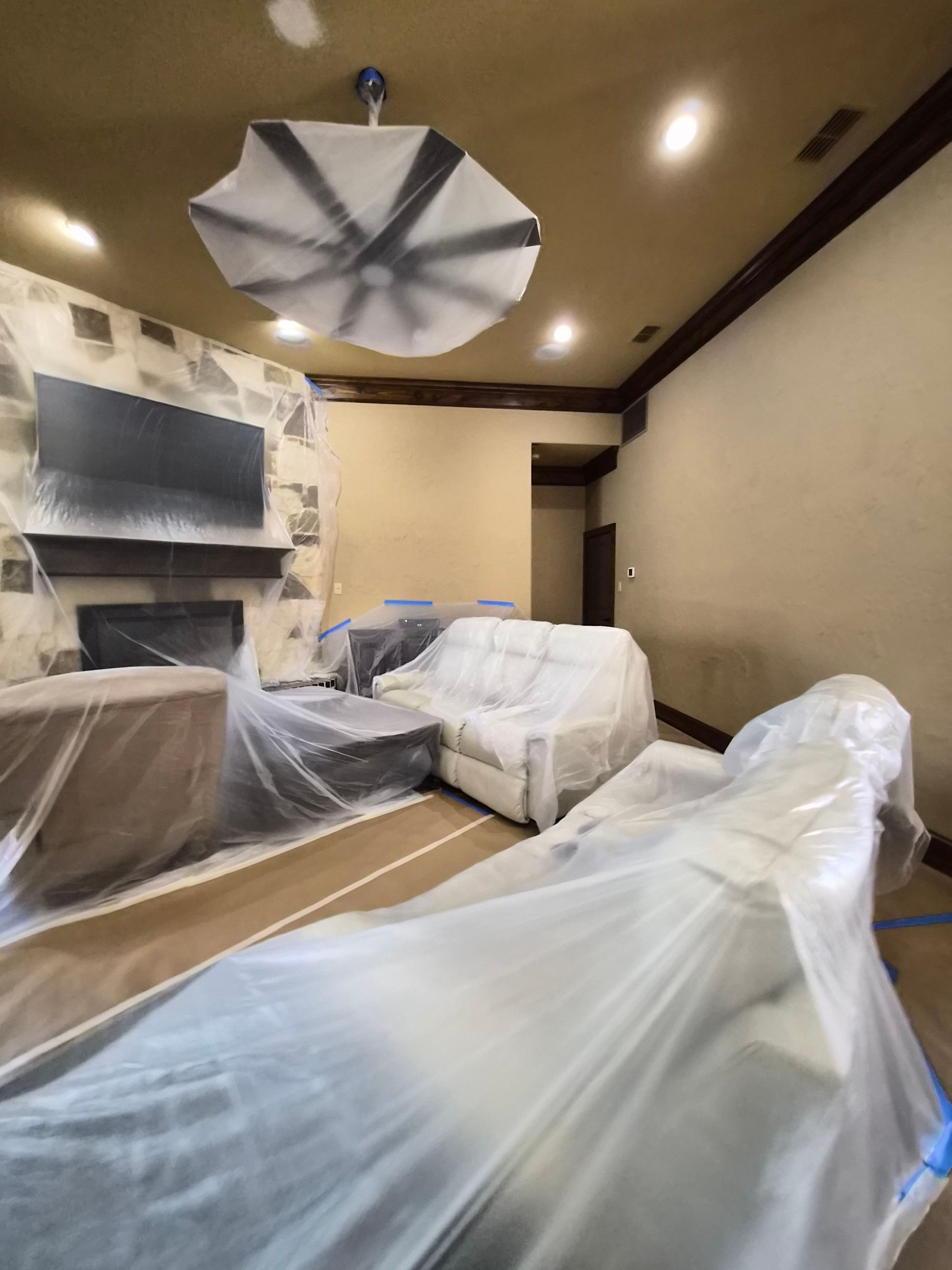Interior Painting Project in Quitman, TX by Quality Coats Painting