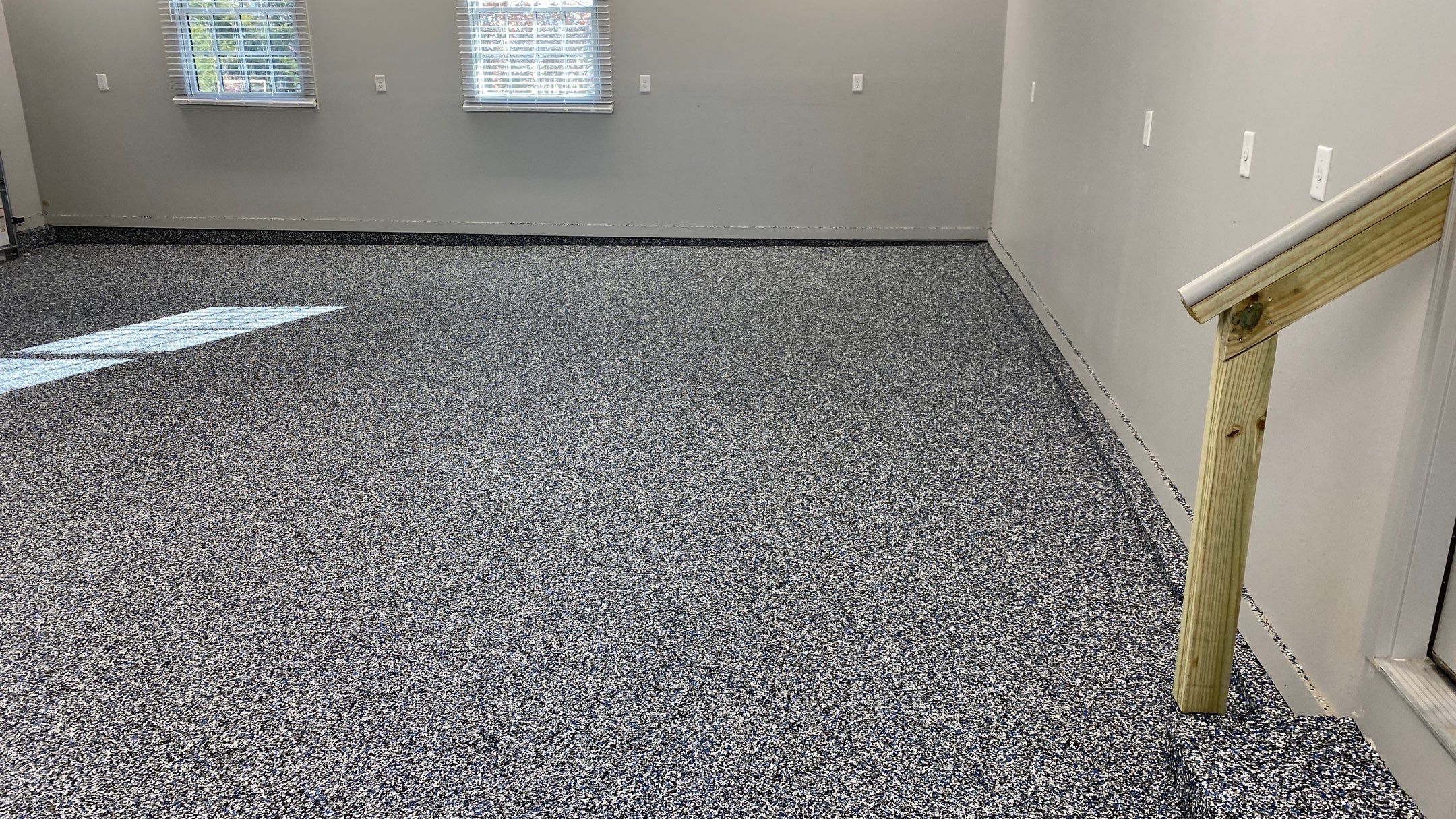 Francine B. gets a new garage floor!  by Banner Garage