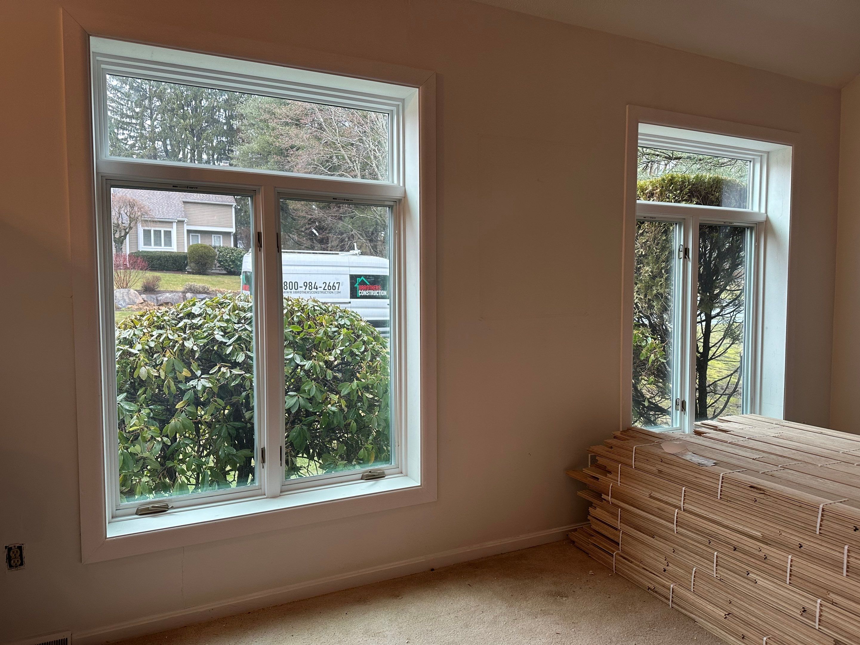 Whole house window replacement in Framingham, MA by UBrothers Construction