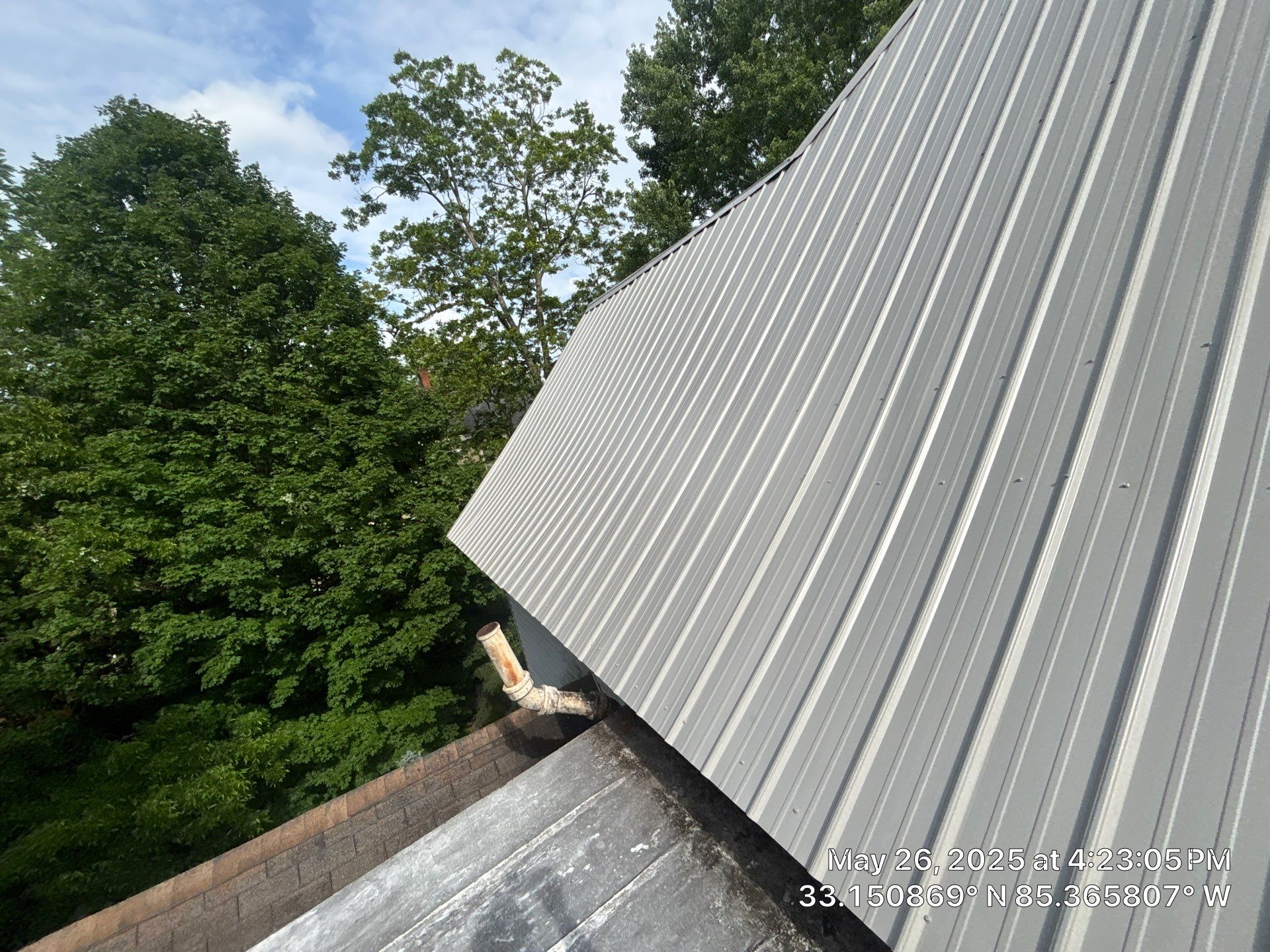 Metal Roof Replacement in Roanoke by NANOROOF Alabama