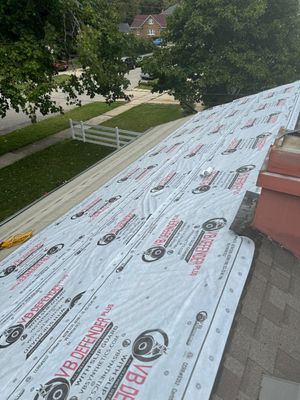 Turtle Shell gutter protection installation in Elgin, IL 60120, photograph 20