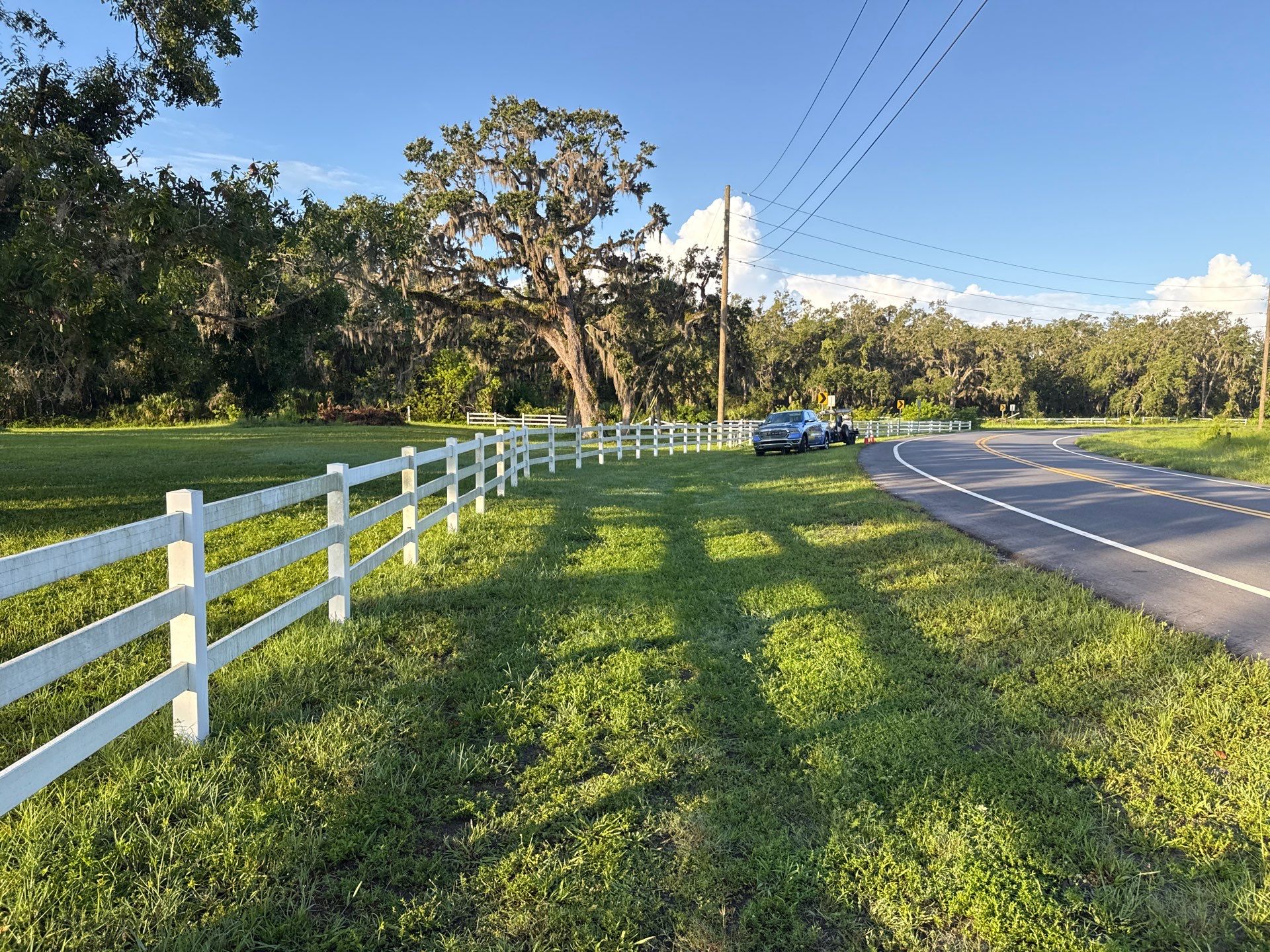 π Vinyl Horse Fence & Entrance Cleaning β Old Tampa Rd, Parrish, FL by Sunshine AquaWash