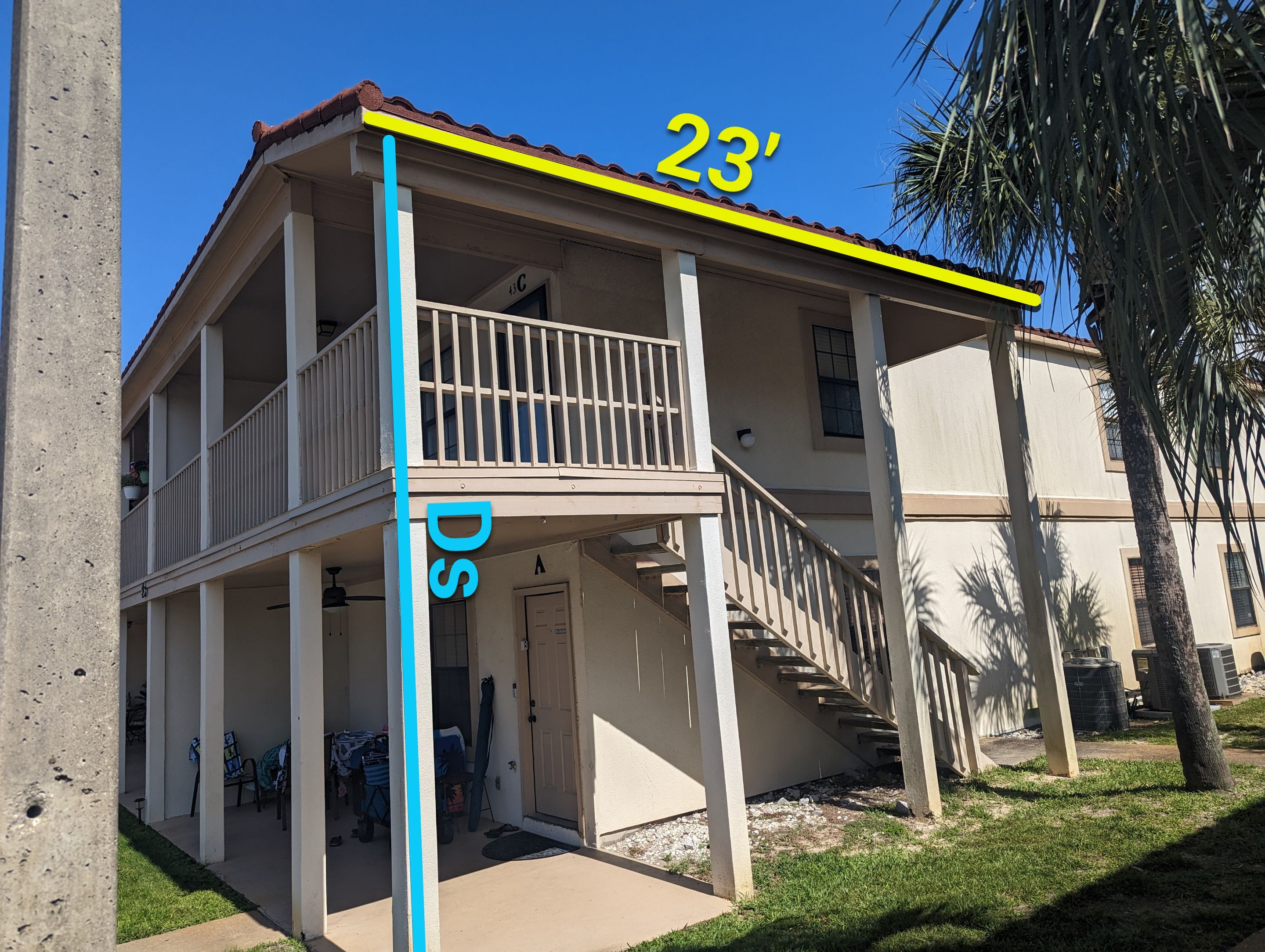SandTone Seamless Gutter Installation in Panama City Beach FL by Gutter Professors