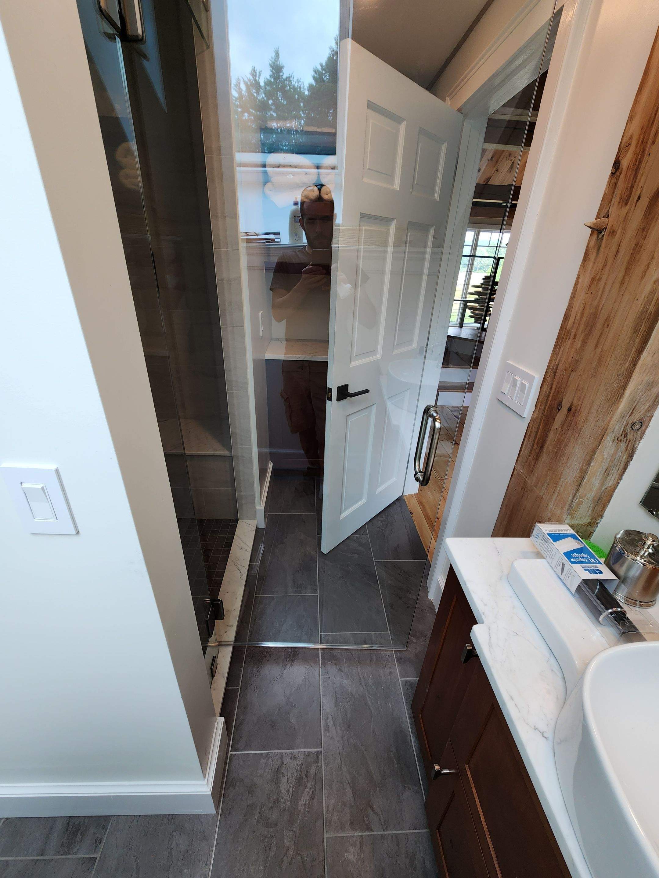 Multiple Frameless Showers by Cheshire Glass Company