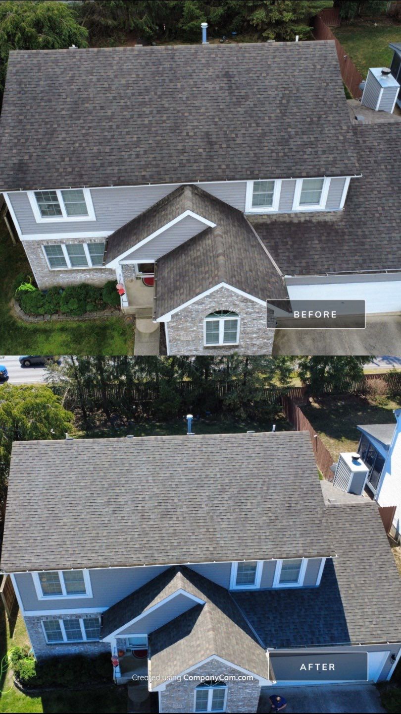 Roof Maxx Residential Before & After Pictures by Roof Maxx of Columbus, OH