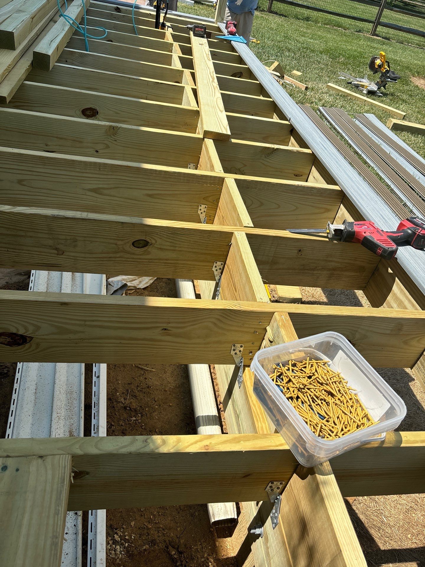 Deck Transformation: New Composite Deck Installation by Laser Focused Solutions LLC