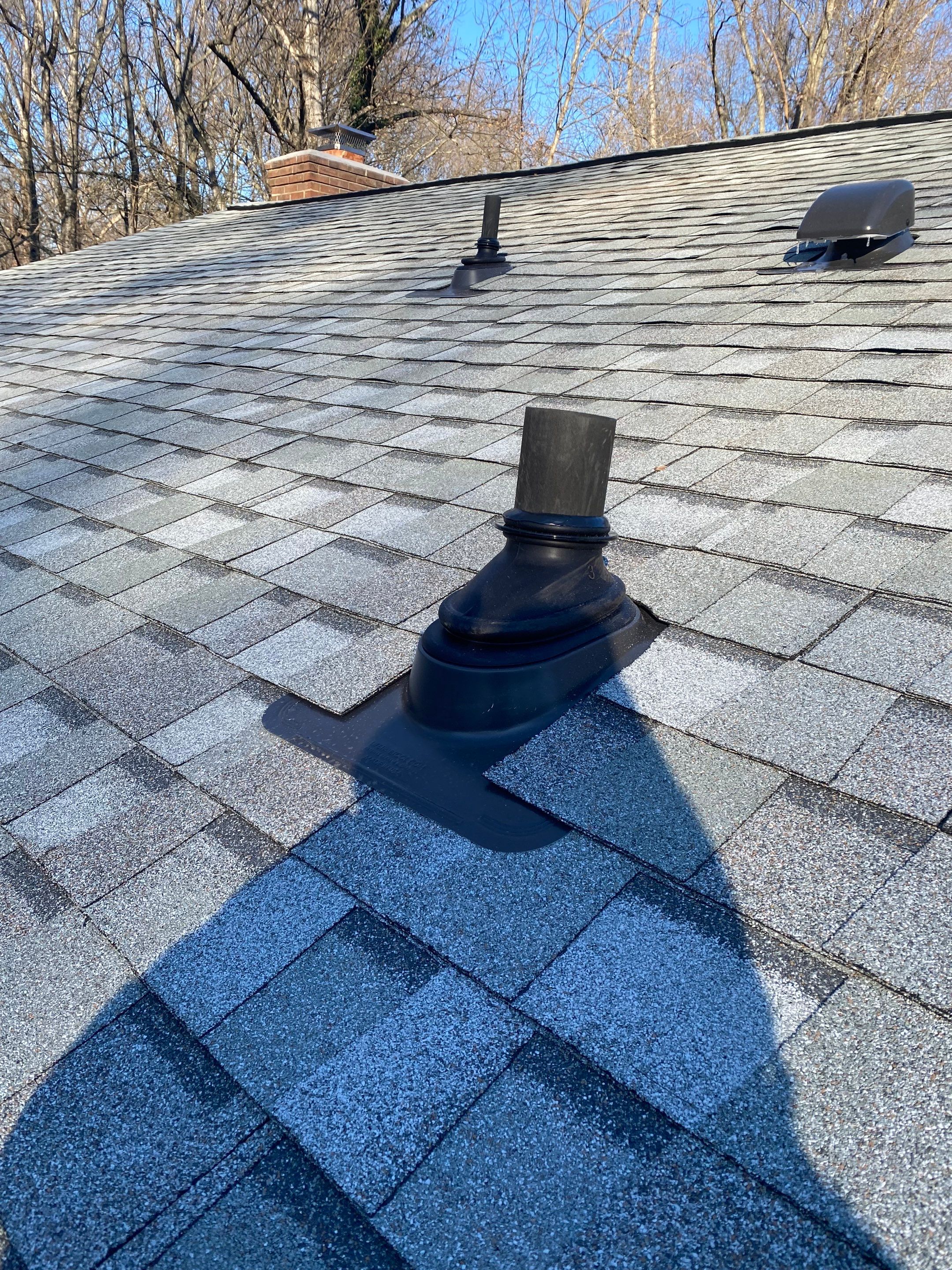 Burke: Residential Roof Replacement with CertainTeed Landmark Pro in Max Def Cobblestone by RM Banning, Inc.