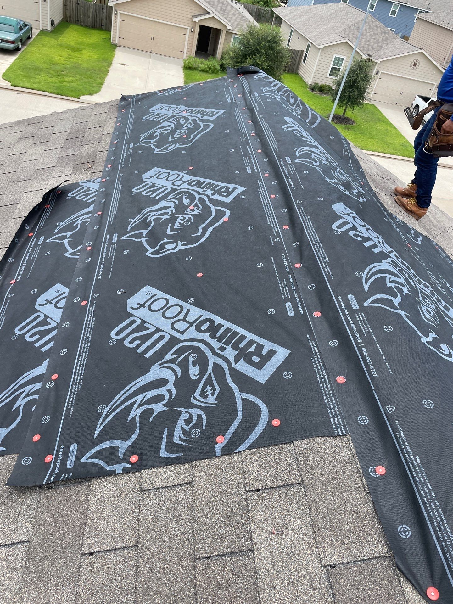 Residential Roofing Repair using Owen's Corning Duration (Lifetime) Shingles by Roof Repair Company