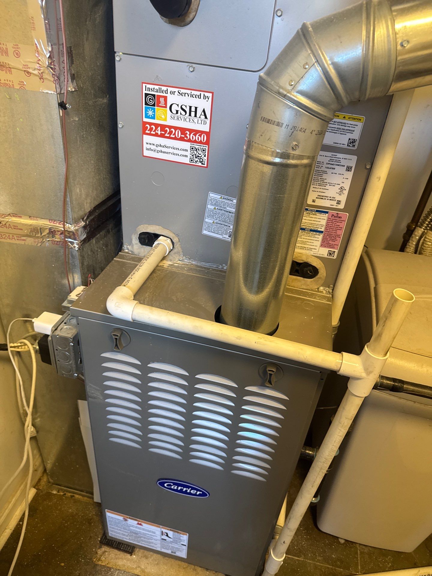Carrier Furnace Tune-Up by GSHA Services LTD