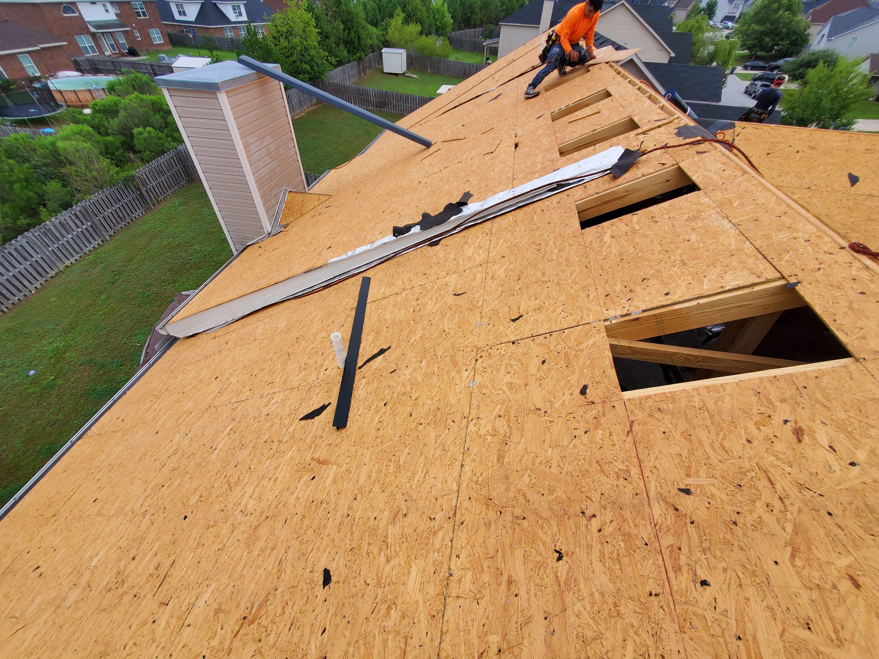 Residential Roofing Installation using Owens Corning by Inspector Roofing and Restoration