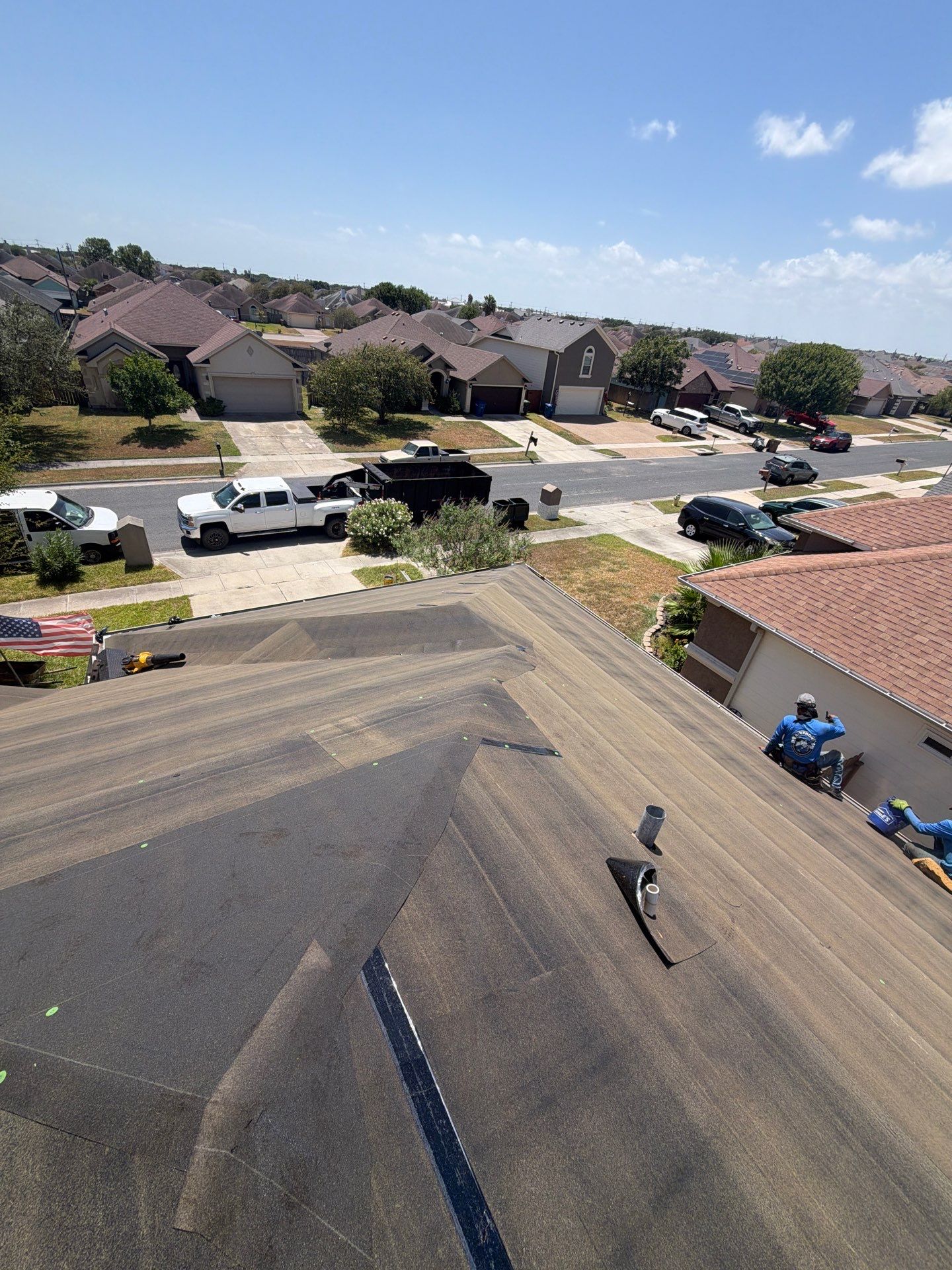 New Roof with better Ventilation  by Bayfront Roofing and Construction
