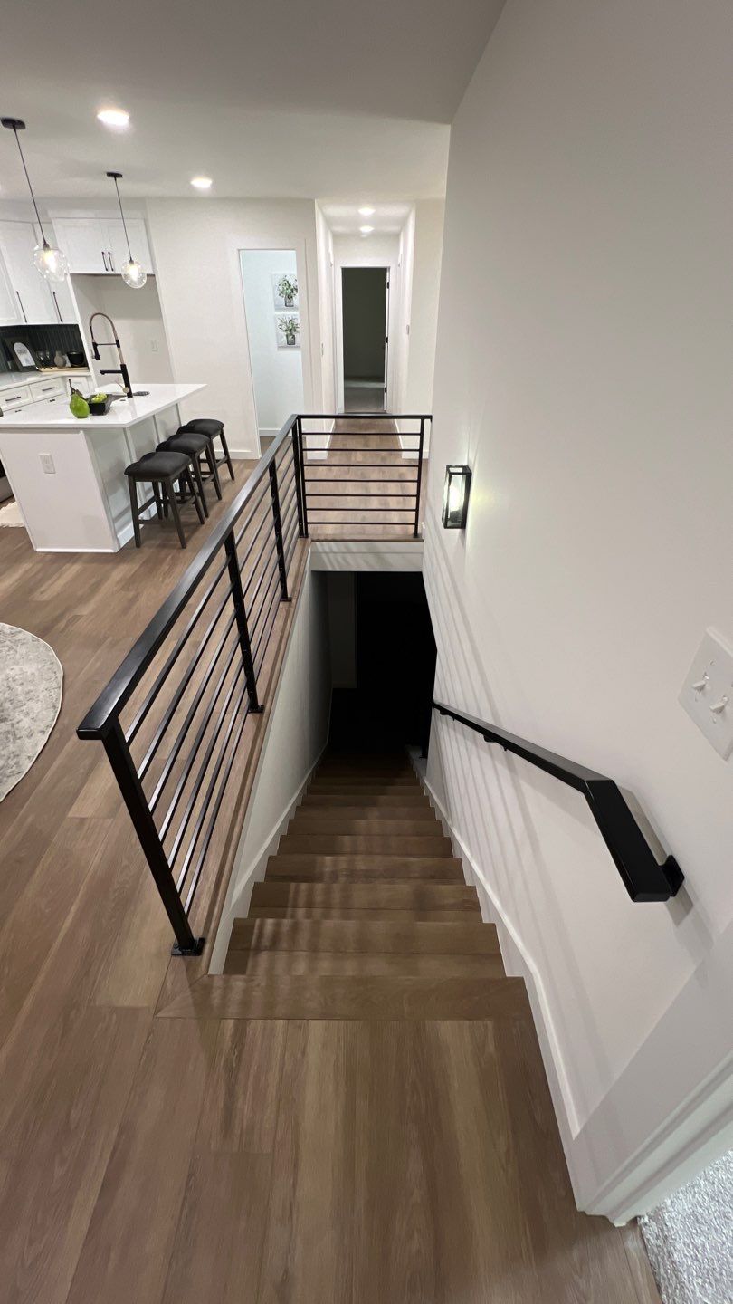 Full Interior and Exterior Home Renovation with Finished Basement in Marietta by Swift Home Renovations