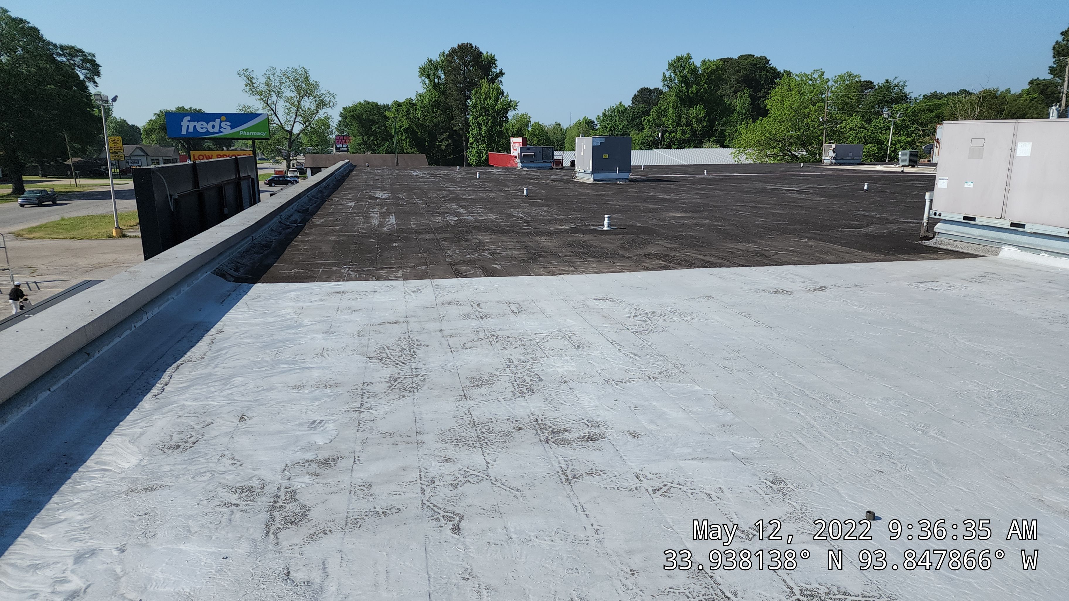 Commercial Roofing Installation using 50 mil PVC by Hostetler Roofing