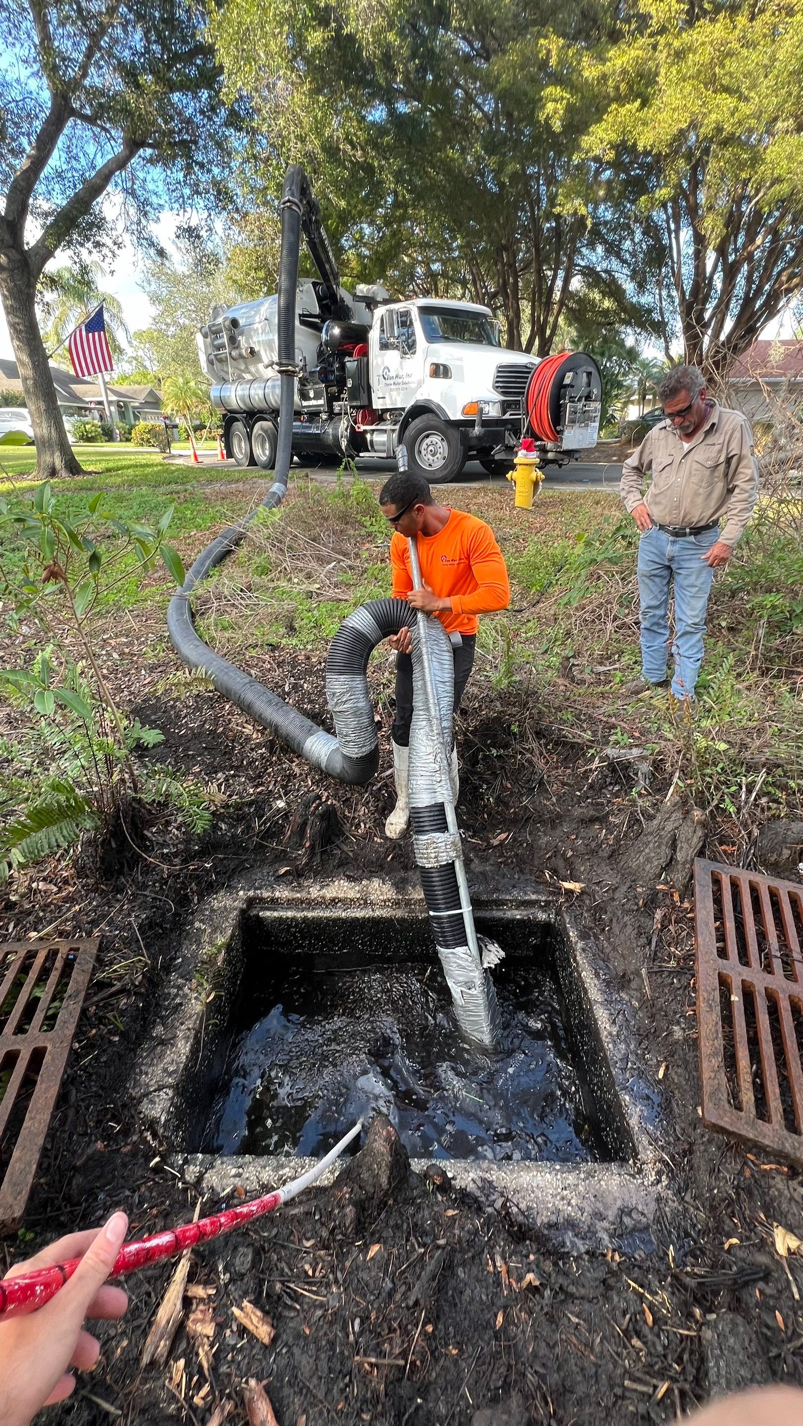 North Naples Community Stormwater System Maintenance by APS Power & Water