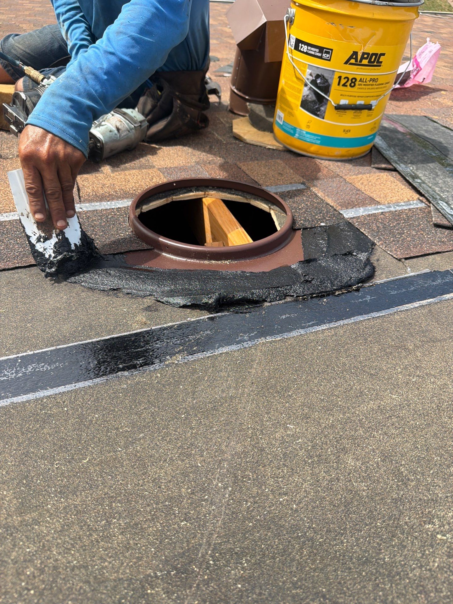 New Roof with better Ventilation  by Bayfront Roofing and Construction