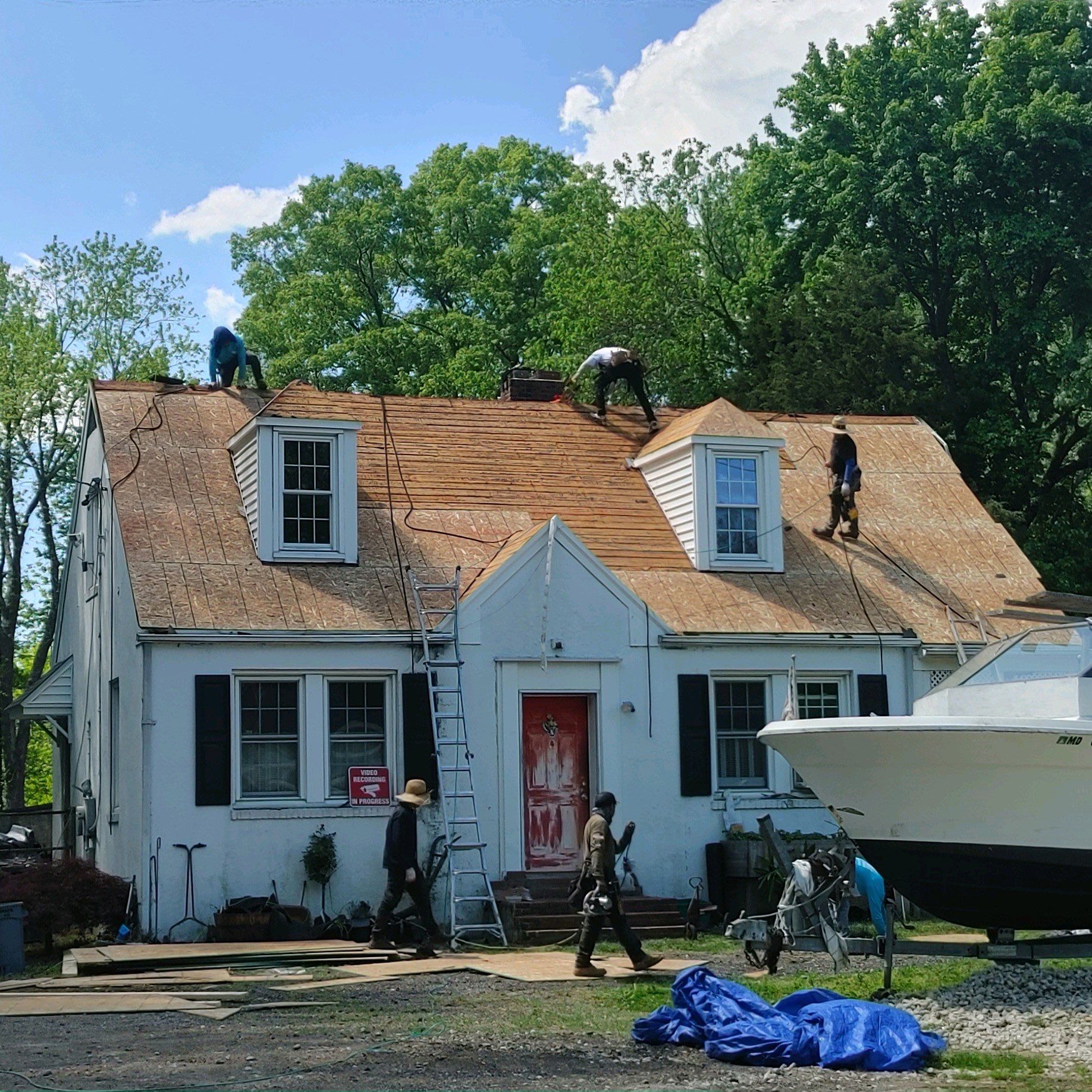 Residential Roofing Installation using TAMKO TITAN - Rustic Black by Storm Ready Exteriors