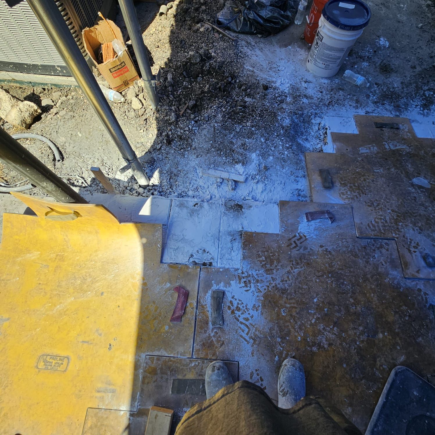 Fence & Concrete Patio by EL-GC LLC 