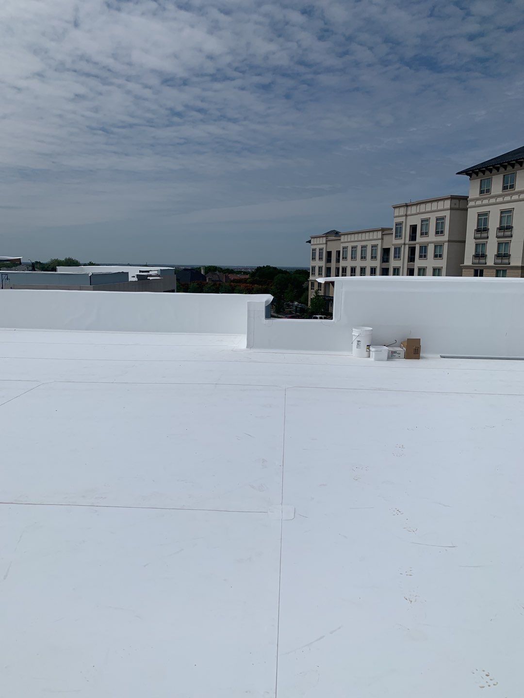 Commercial Roofing Installation using GAF Everguard TPO by Roof Experts