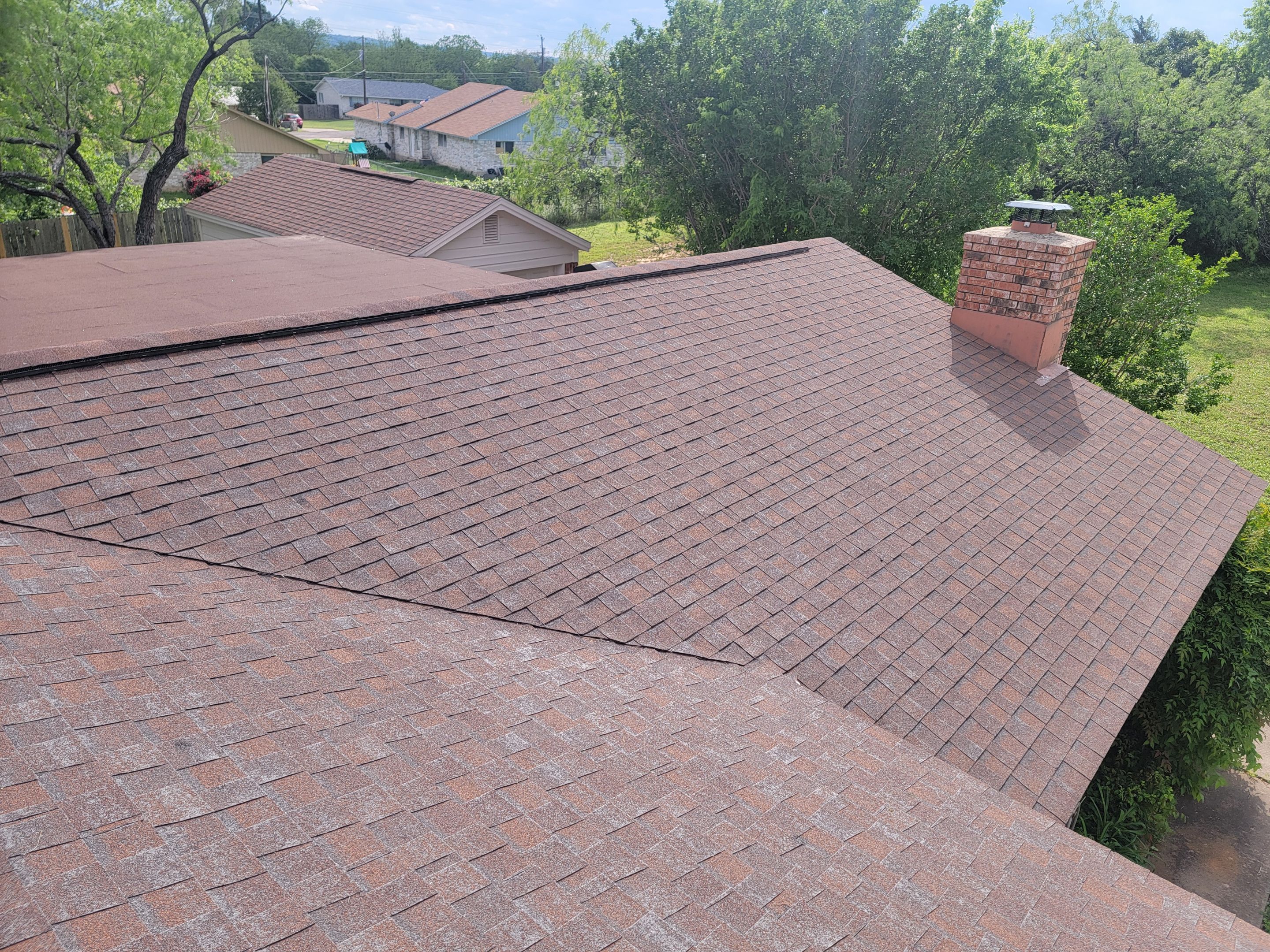 Hail Damage Restored & Upgraded to Class 4 Protection by Action Exteriors Austin