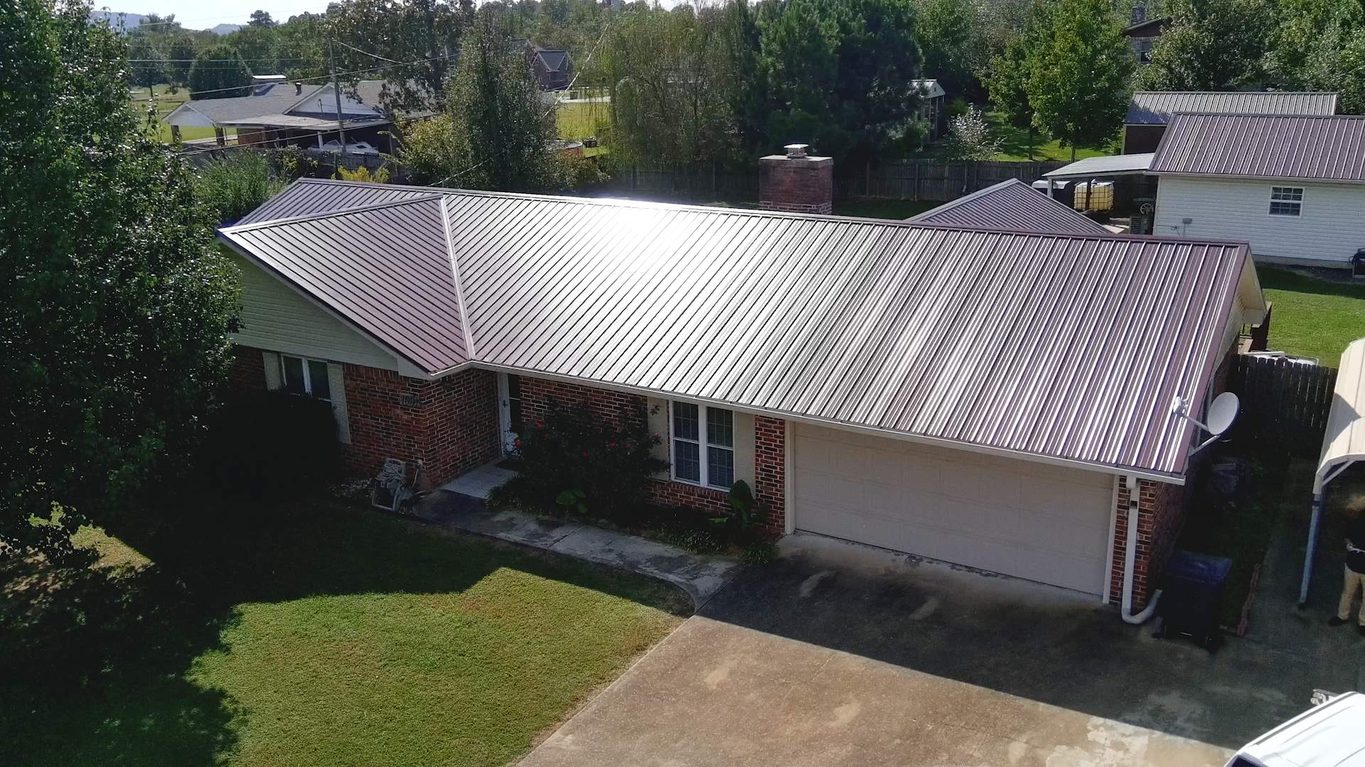Residential Metal Roof - Mena, AR by Hostetler Roofing