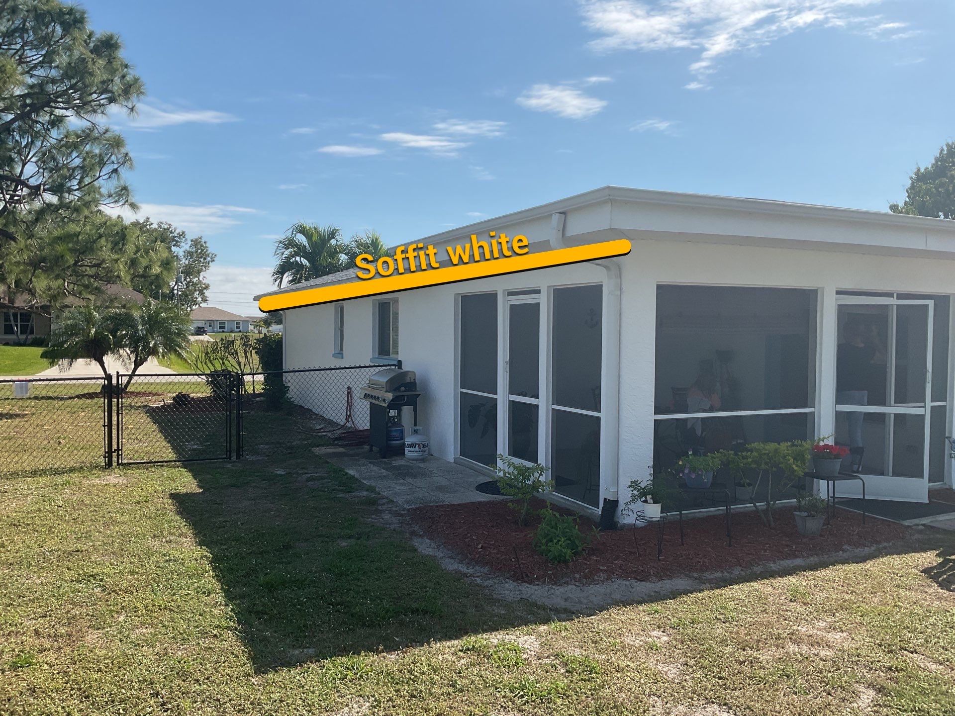 Soffit and Fascia Installation in Cape Coral FL by Gutter Professors