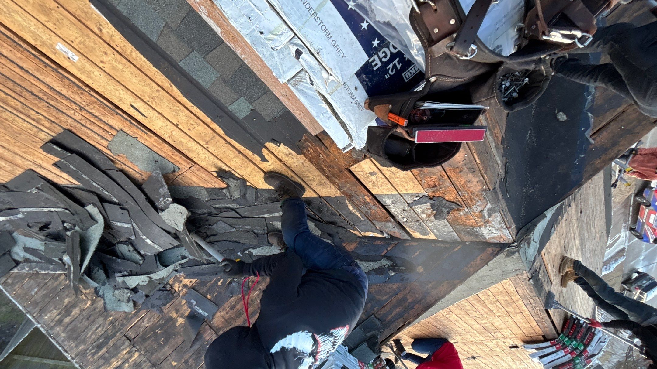 Roof Replacement using TK Thunderstorm Gray by 180 Contractors