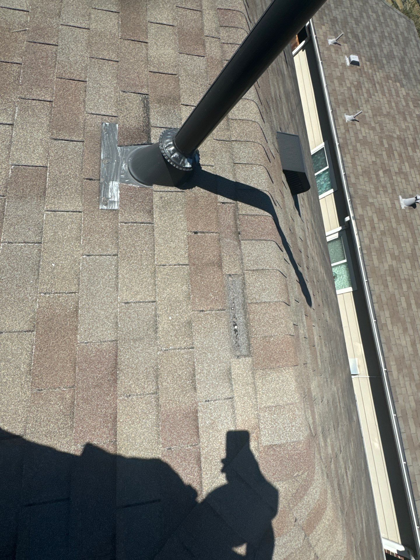 Hail Damage using Owen's Corning Duration (Lifetime) Shingles by Roof Repair Company