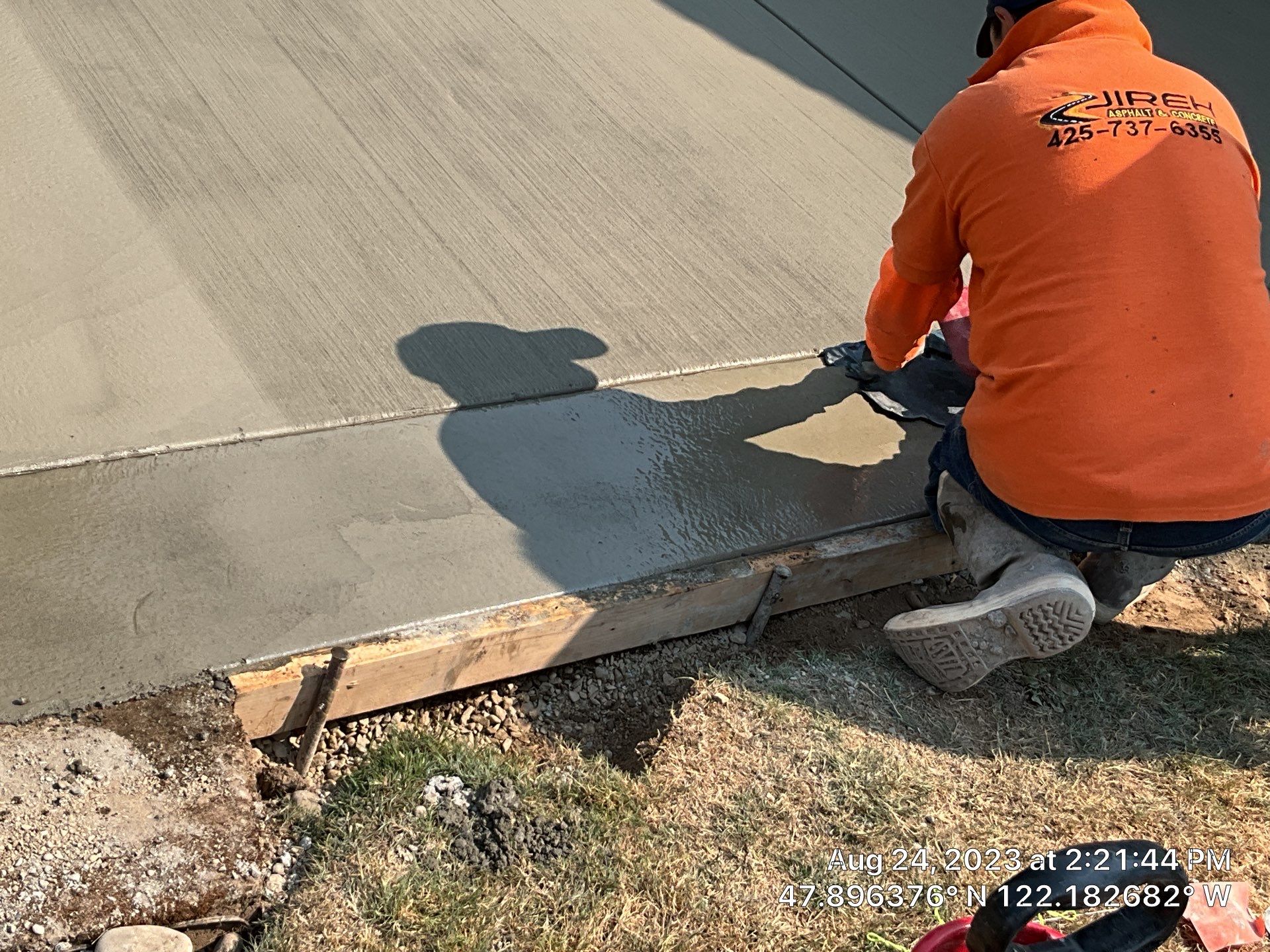 Mike | Driveway Repair, Concrete Project  by Jireh Asphalt & Concrete Inc 