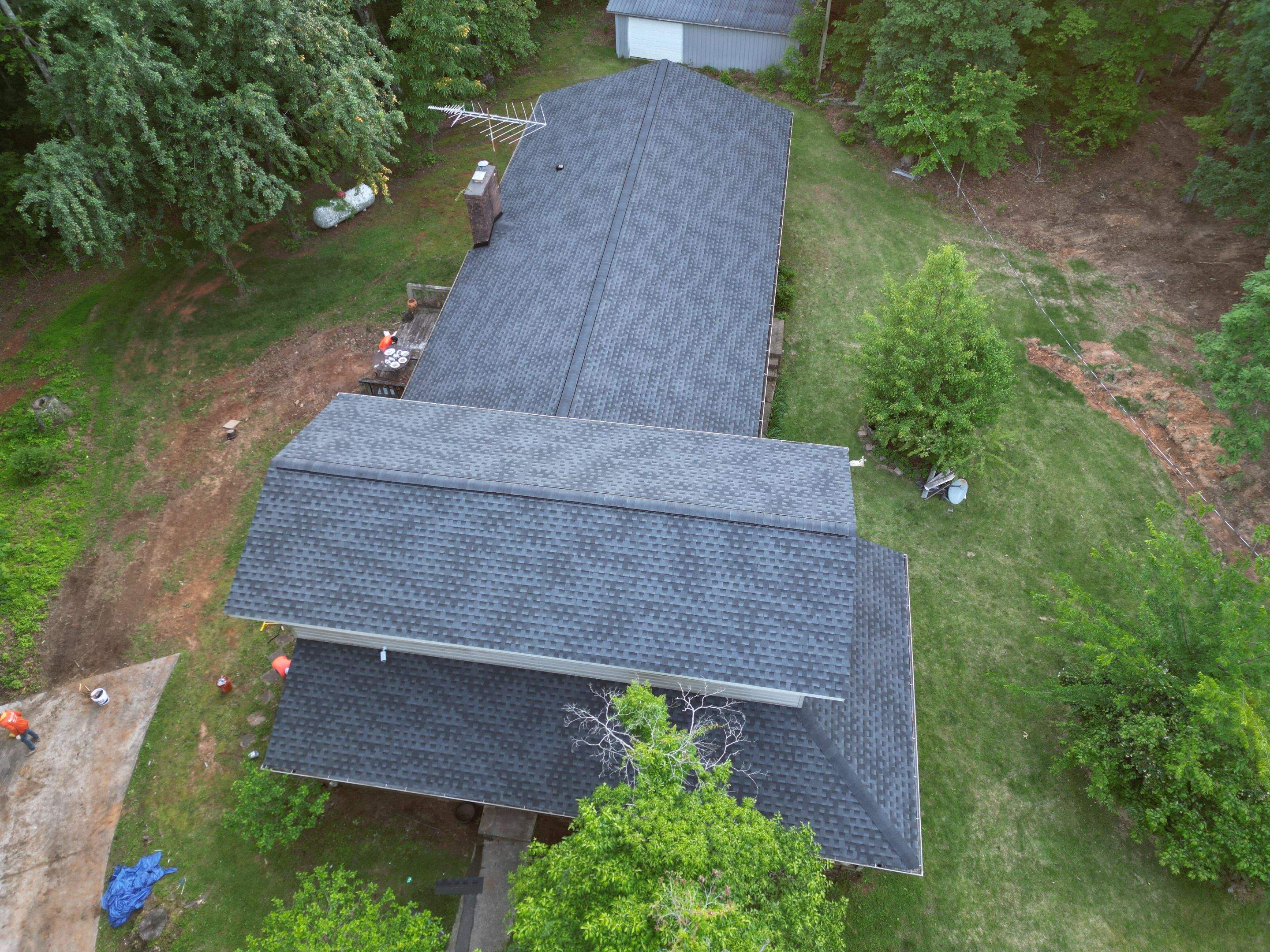 Charcoal HDZ  by Blue Angels Roofing