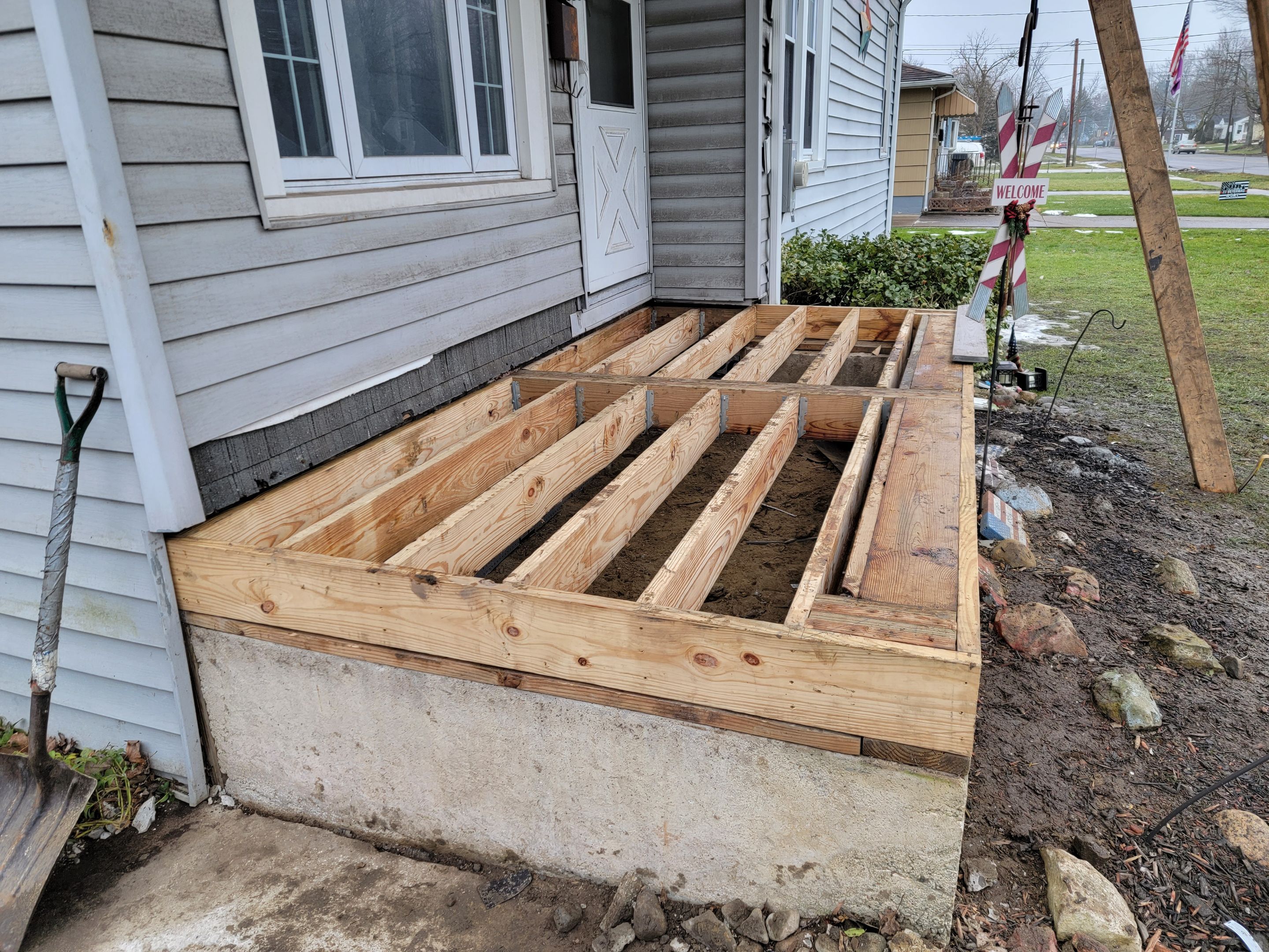 Porch and Entry Door by Ivy Lea Construction