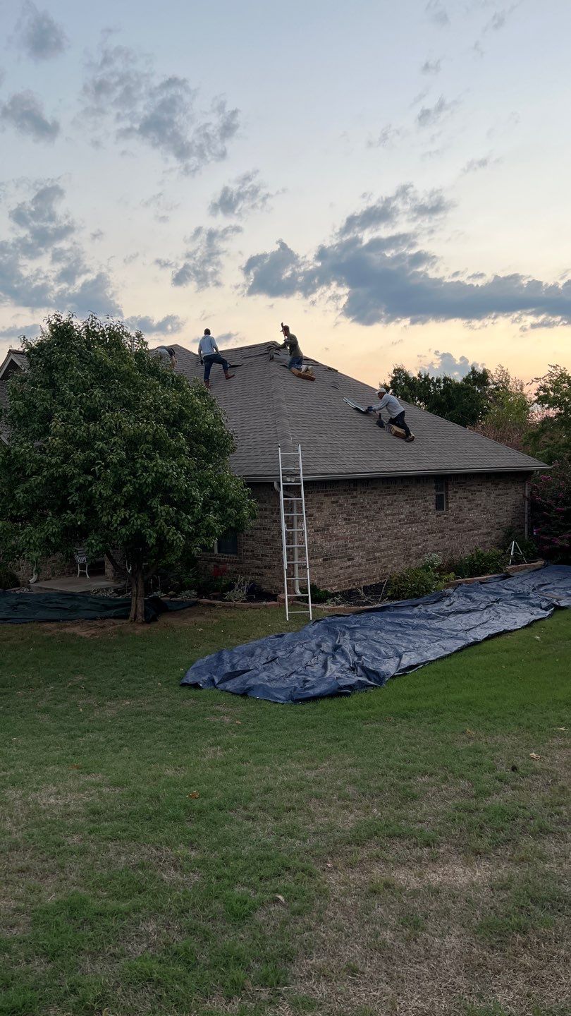 Residential Roofing Installation using GAF Natural Shadow  by A & H Roofing and Contracting