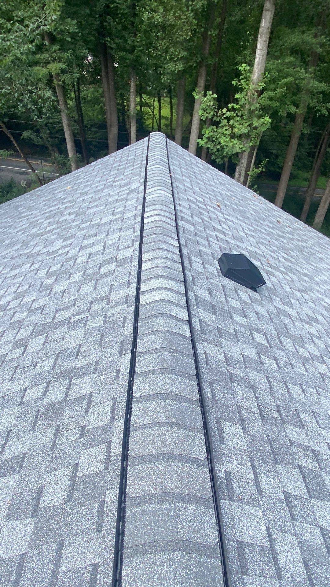 Oakton: Residential Roof Replacement with CertainTeed Landmark Designer Shingles in Pewter by RM Banning, Inc.