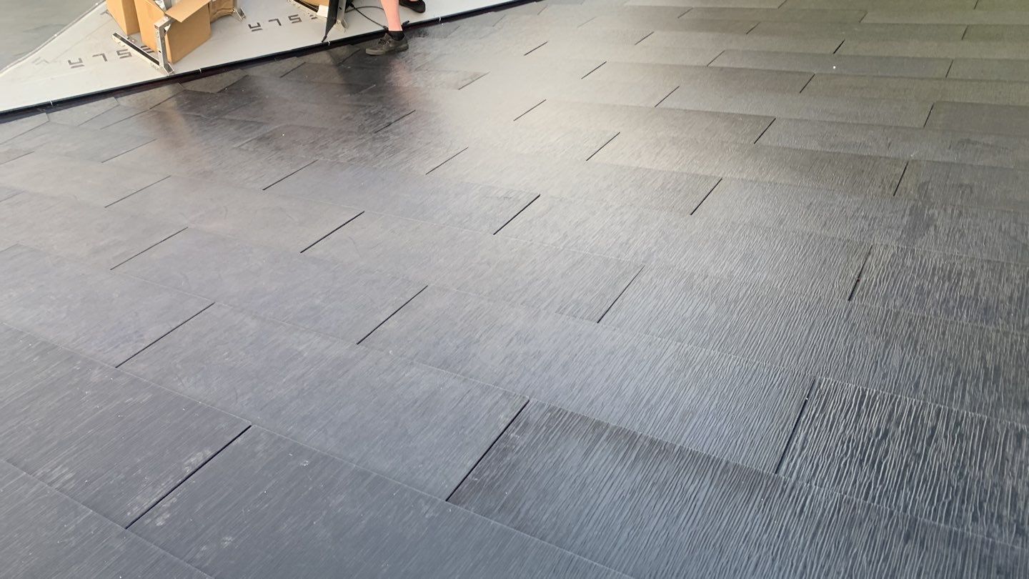 Tesla Solar Roof Replacement by American Home Contractors