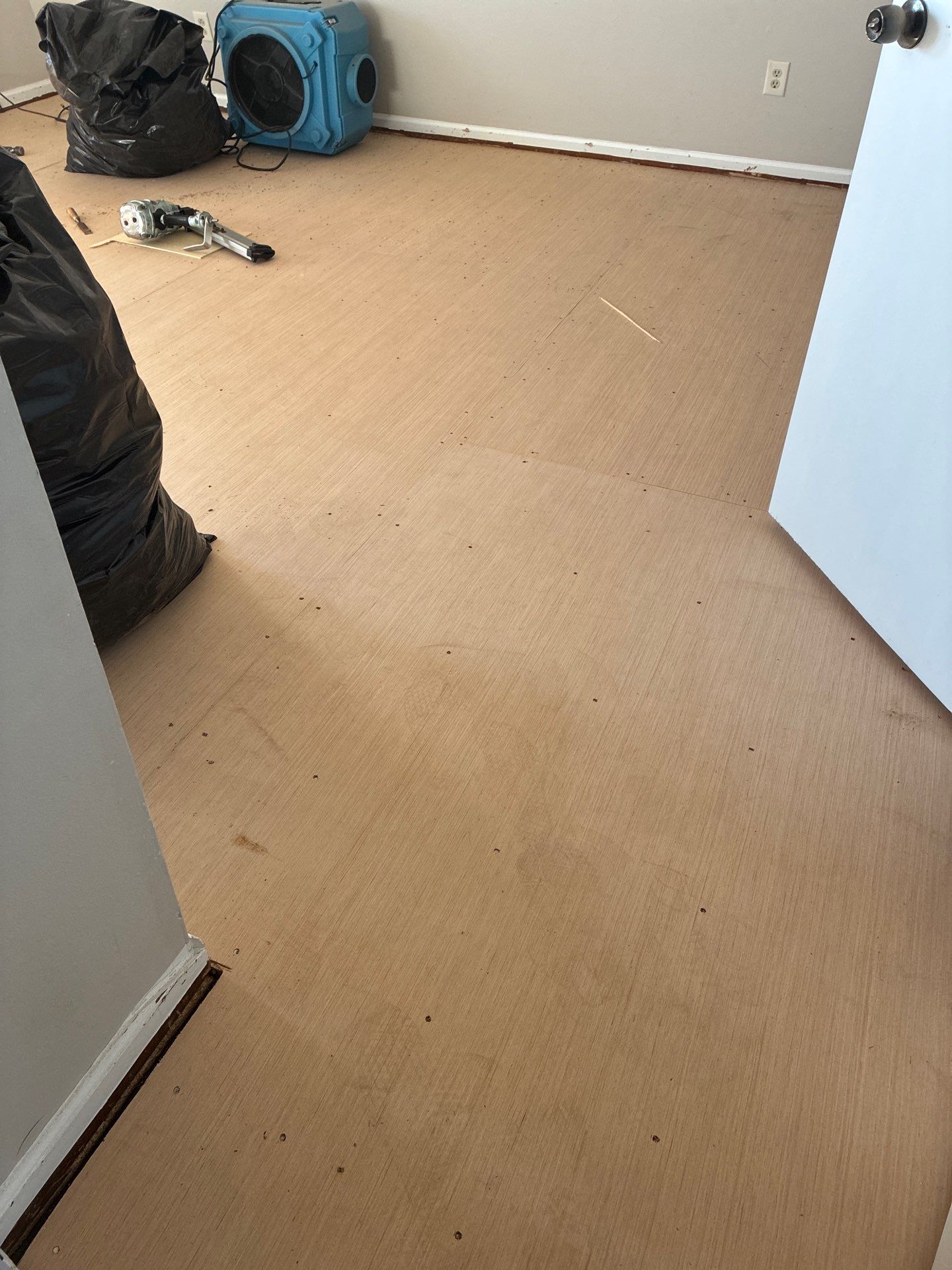 Caving Floors - LVP Structural Floor Repair in Oak Island, NC by Licensed General Contractor by RGR Construction and Roofing, LLC