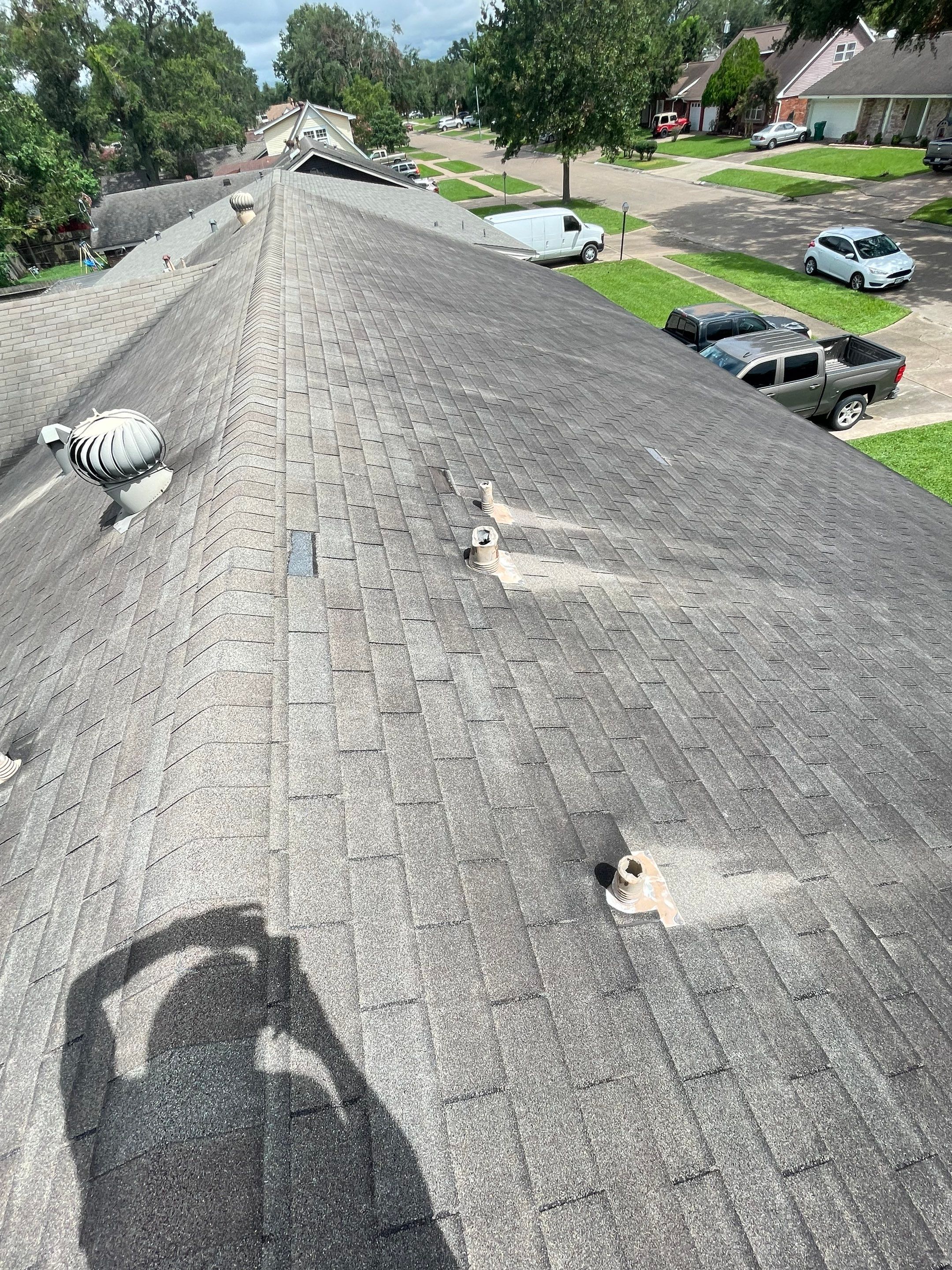 Residential Roofing Installation using Tamko Heritage® Series Rustic Black by CAP Roofing and Construction LLC