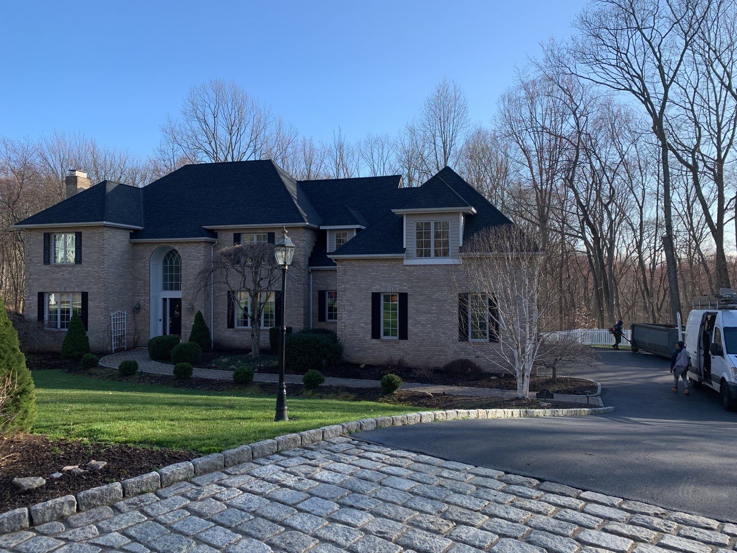 Residential Roofing Installation using Owens Corning TruDefinition Onyx Black by A Plus Exterior