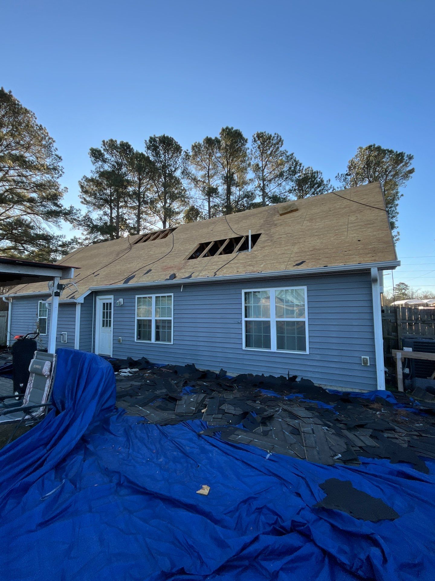 Owens Corning Slatestone Gray Shingles by Karcher Roofing & Construction